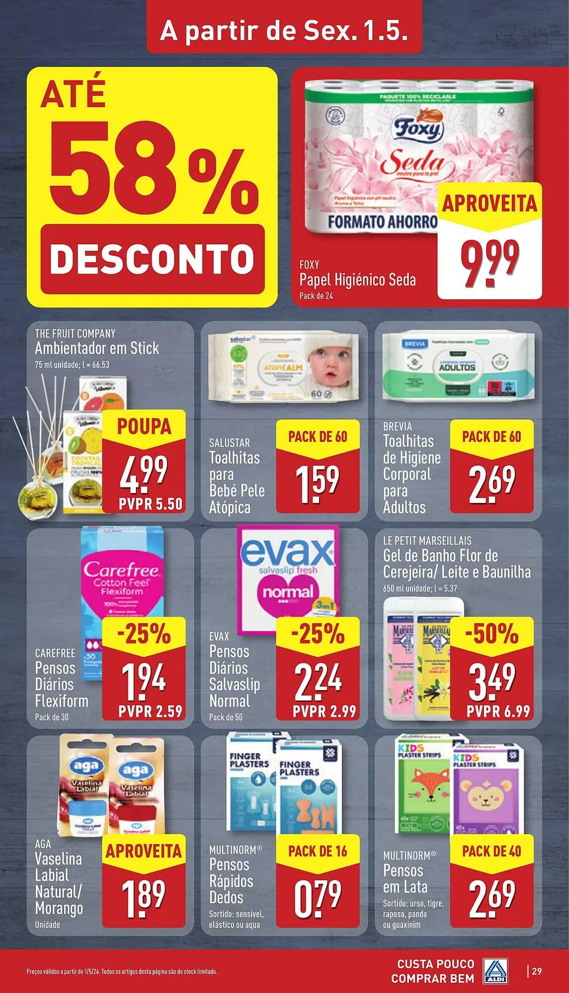 Folheto Folheto ALDI de 27 de abril até 3 de maio 2026 - Pagina 29