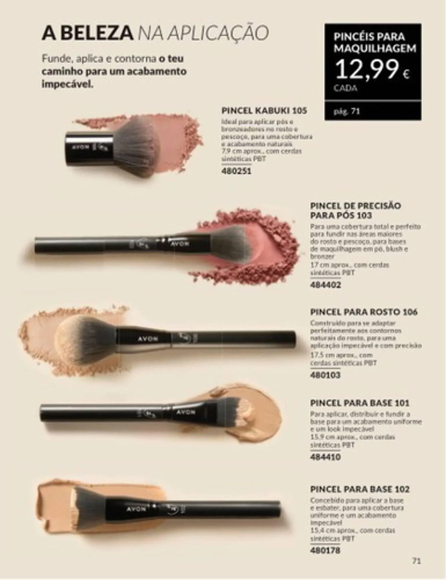 Folheto Folheto Avon de 3 de março até 31 de março 2025 - Pagina 71