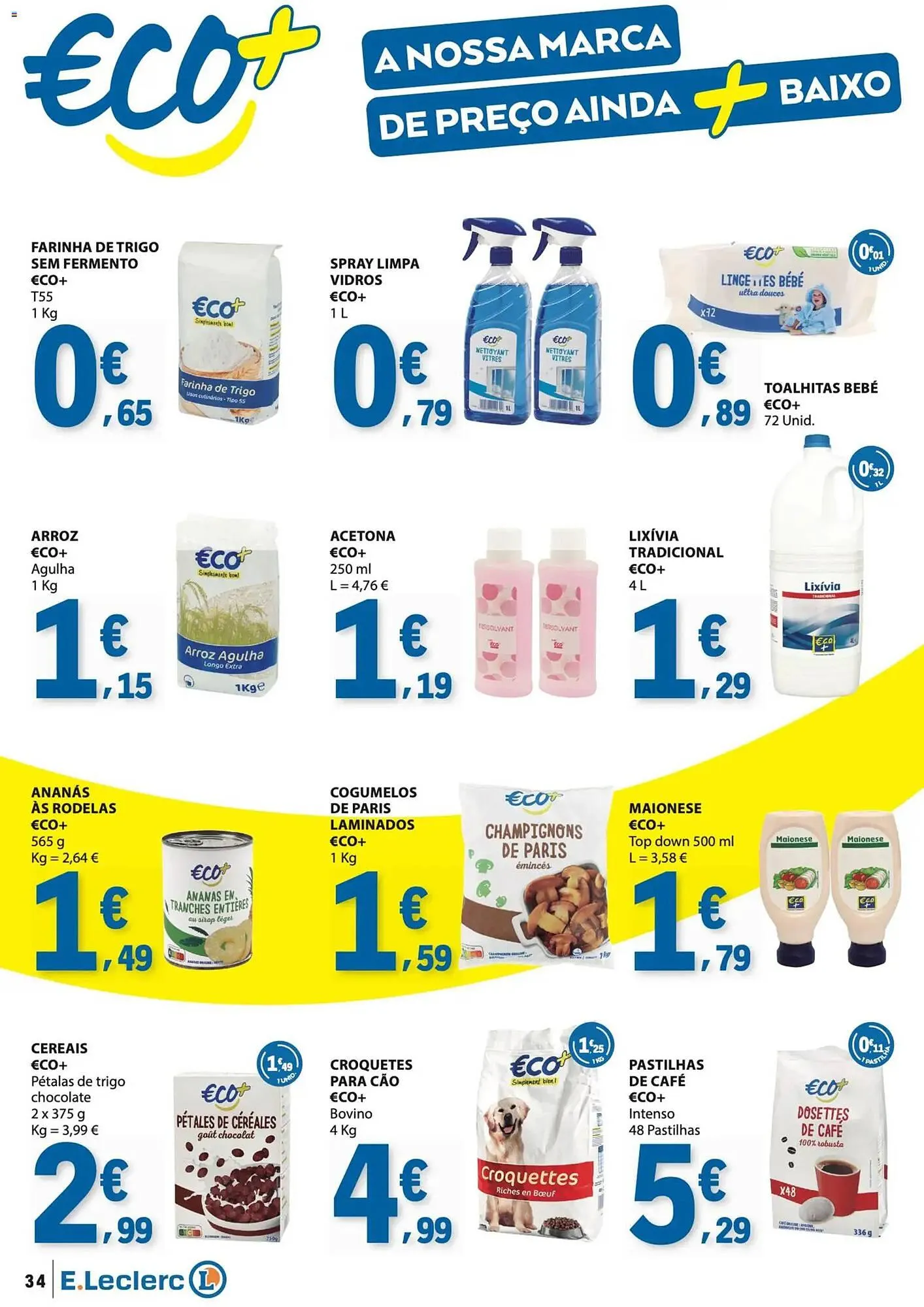 Folheto Folheto E.Leclerc de 26 de março até 7 de abril 2026 - Pagina 34