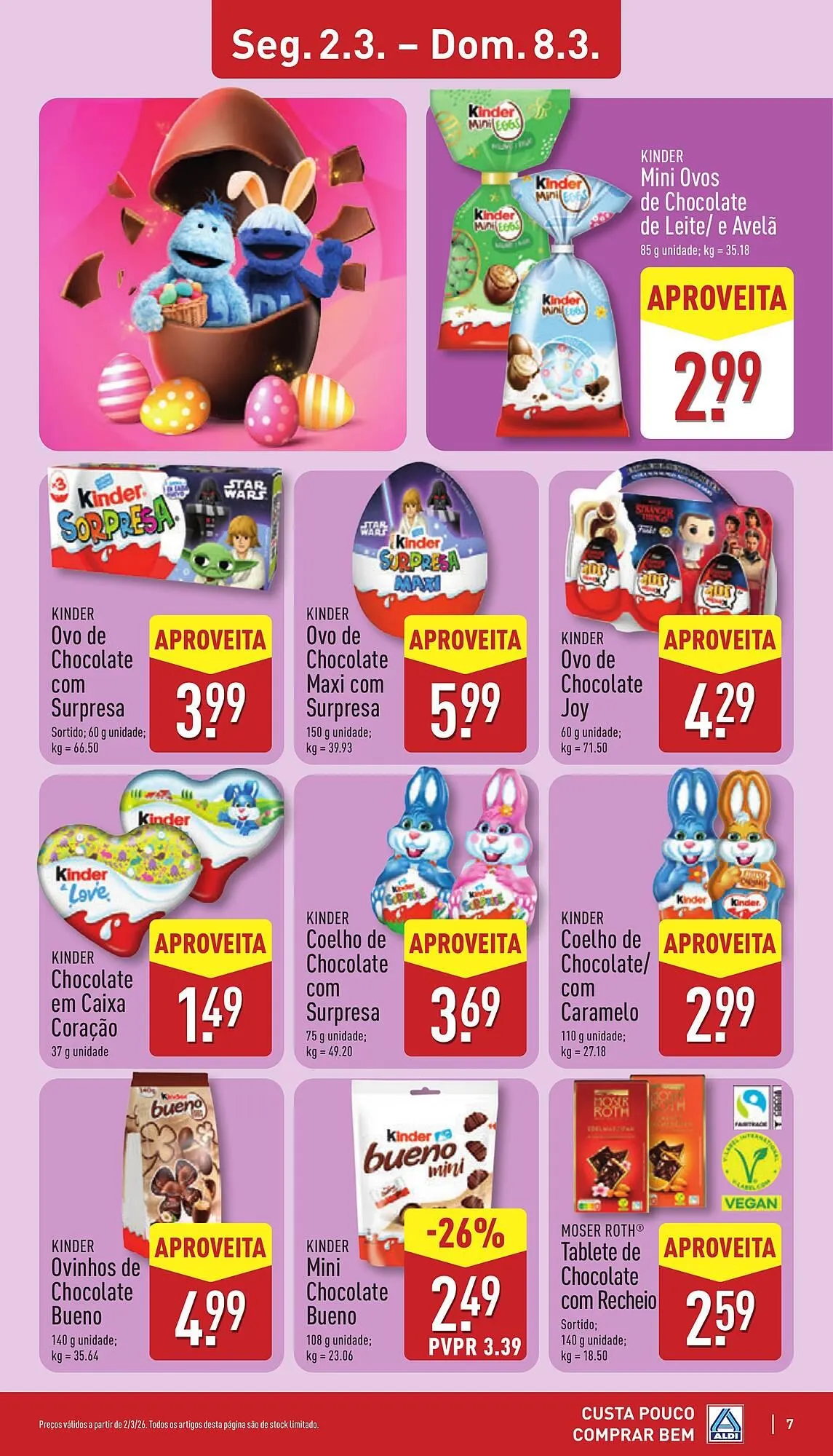 Folheto Folheto ALDI de 2 de março até 8 de março 2026 - Pagina 7