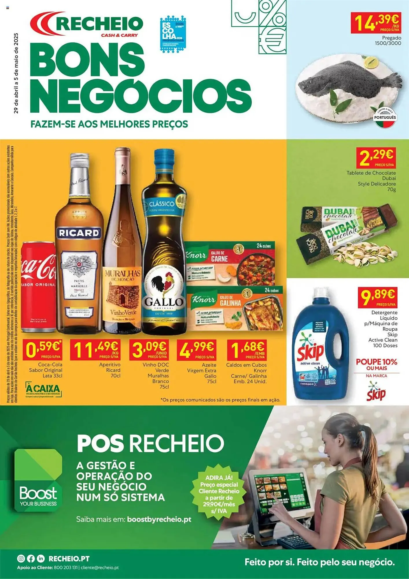 Folheto Folheto Recheio de 29 de abril até 5 de maio 2025 - Pagina 1