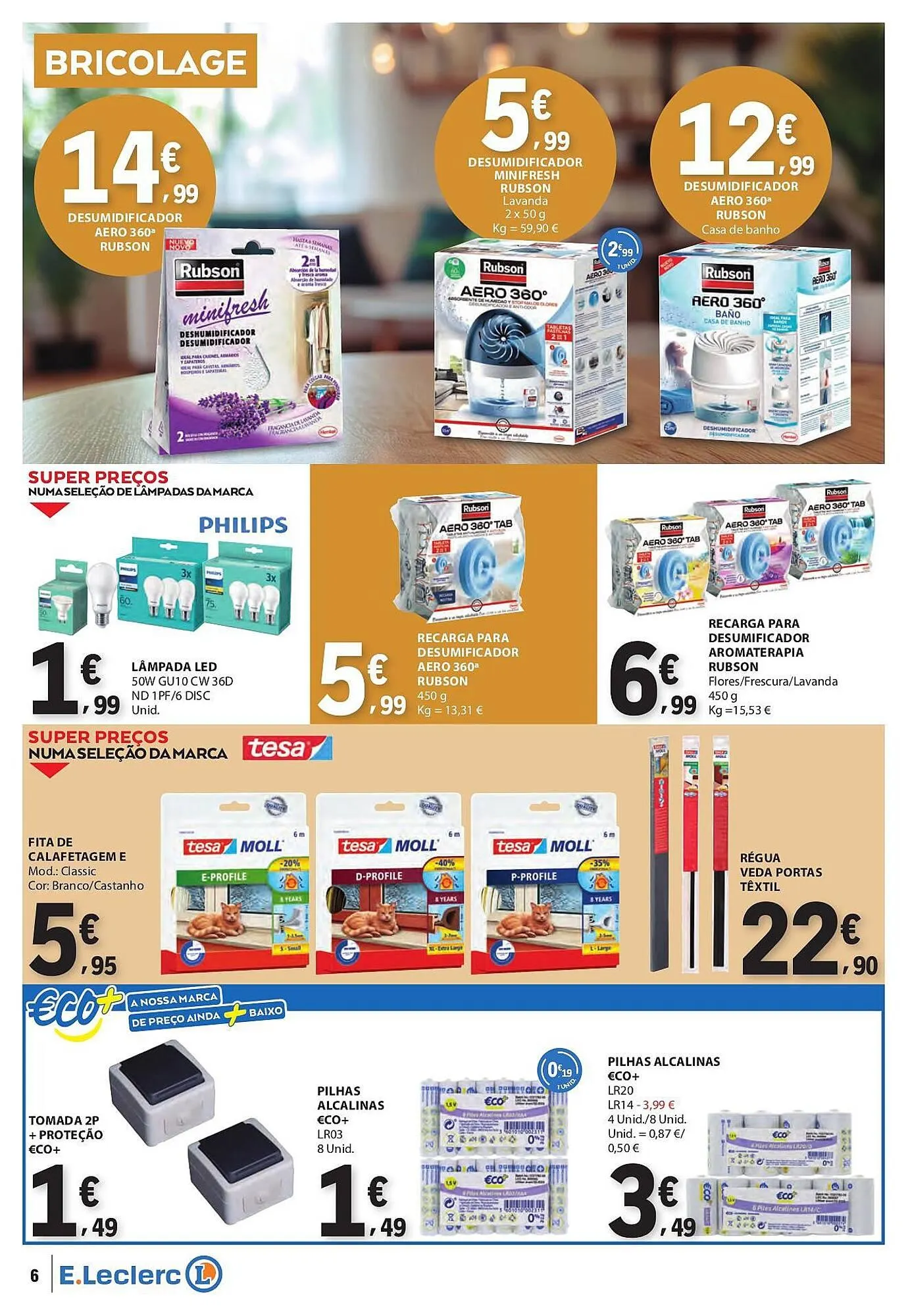 Folheto Folheto E.Leclerc de 20 de novembro até 3 de dezembro 2025 - Pagina 6
