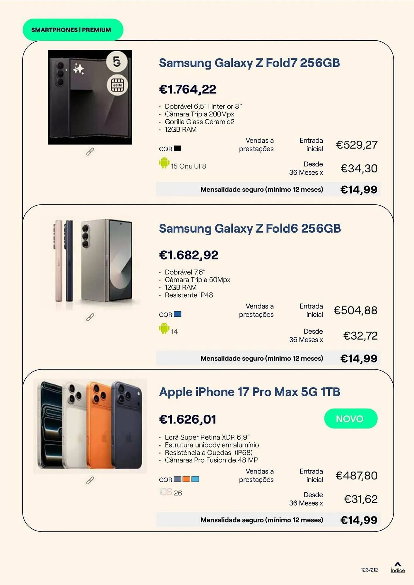 Folheto Catálogo MEO de 20 de outubro até 31 de dezembro 2025 - Pagina 123