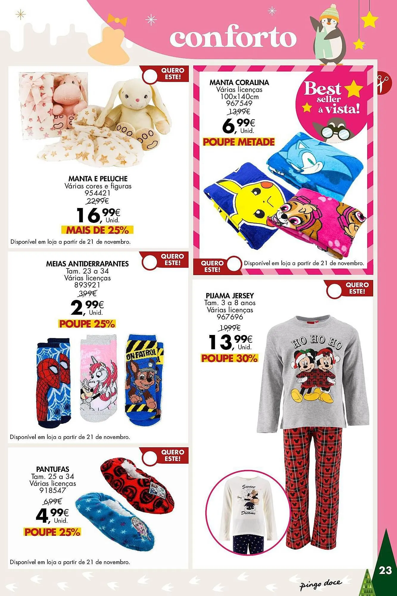 Folheto Folheto Pingo Doce de 14 de novembro até 24 de dezembro 2023 - Pagina 25
