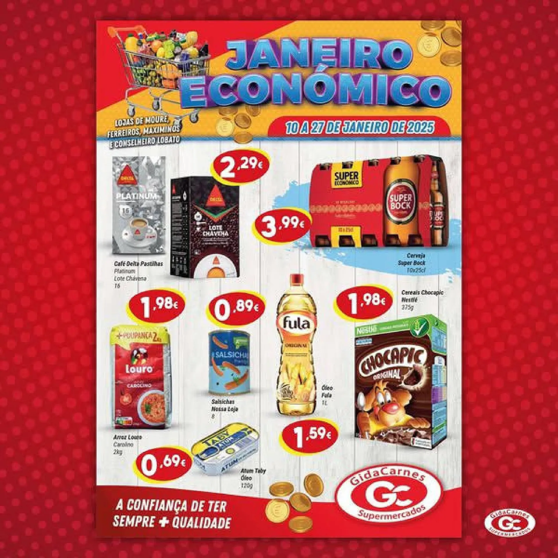 Folheto GidaCarnes Supermercados - 1