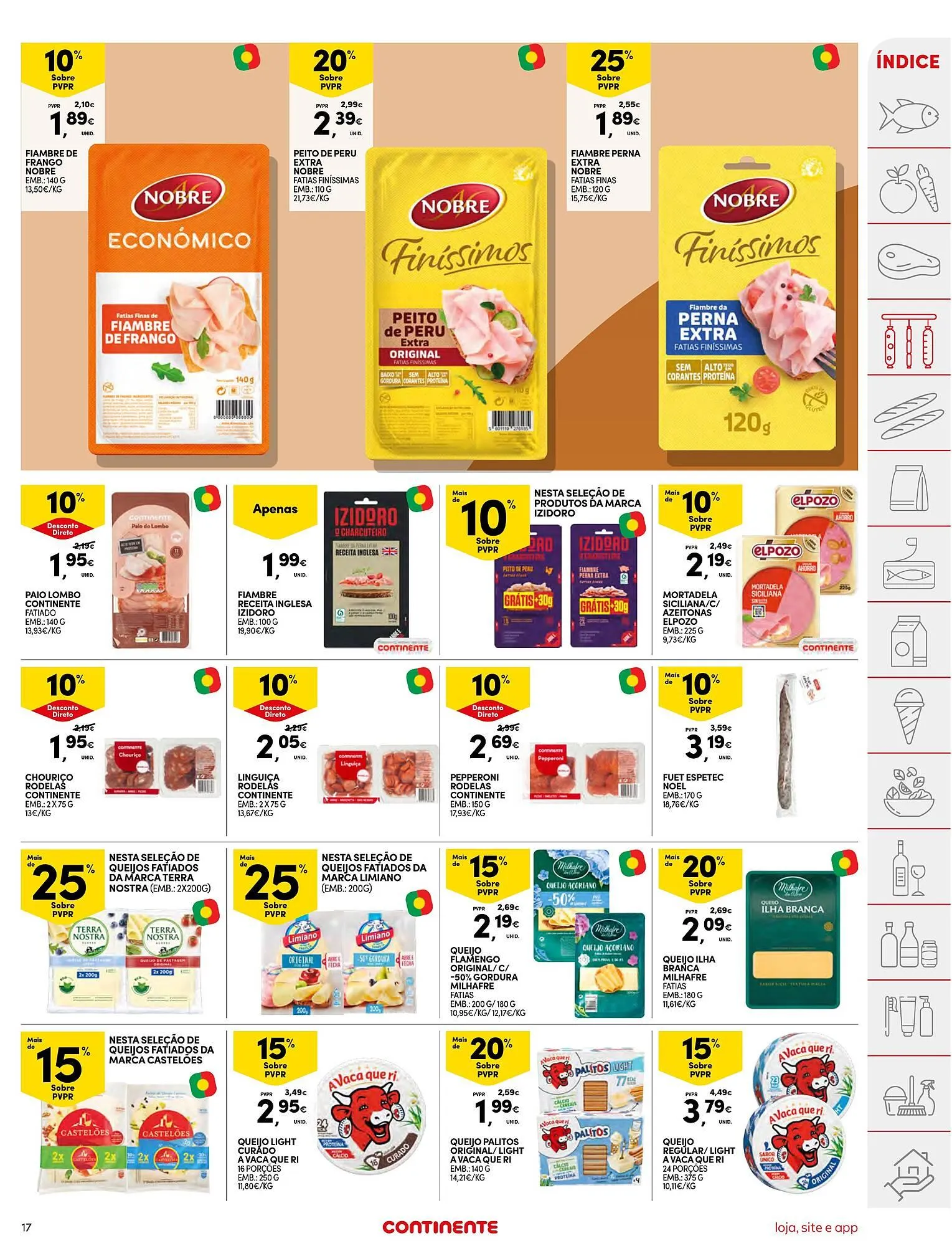 Folheto Folheto Continente de 10 de fevereiro até 16 de fevereiro 2026 - Pagina 17