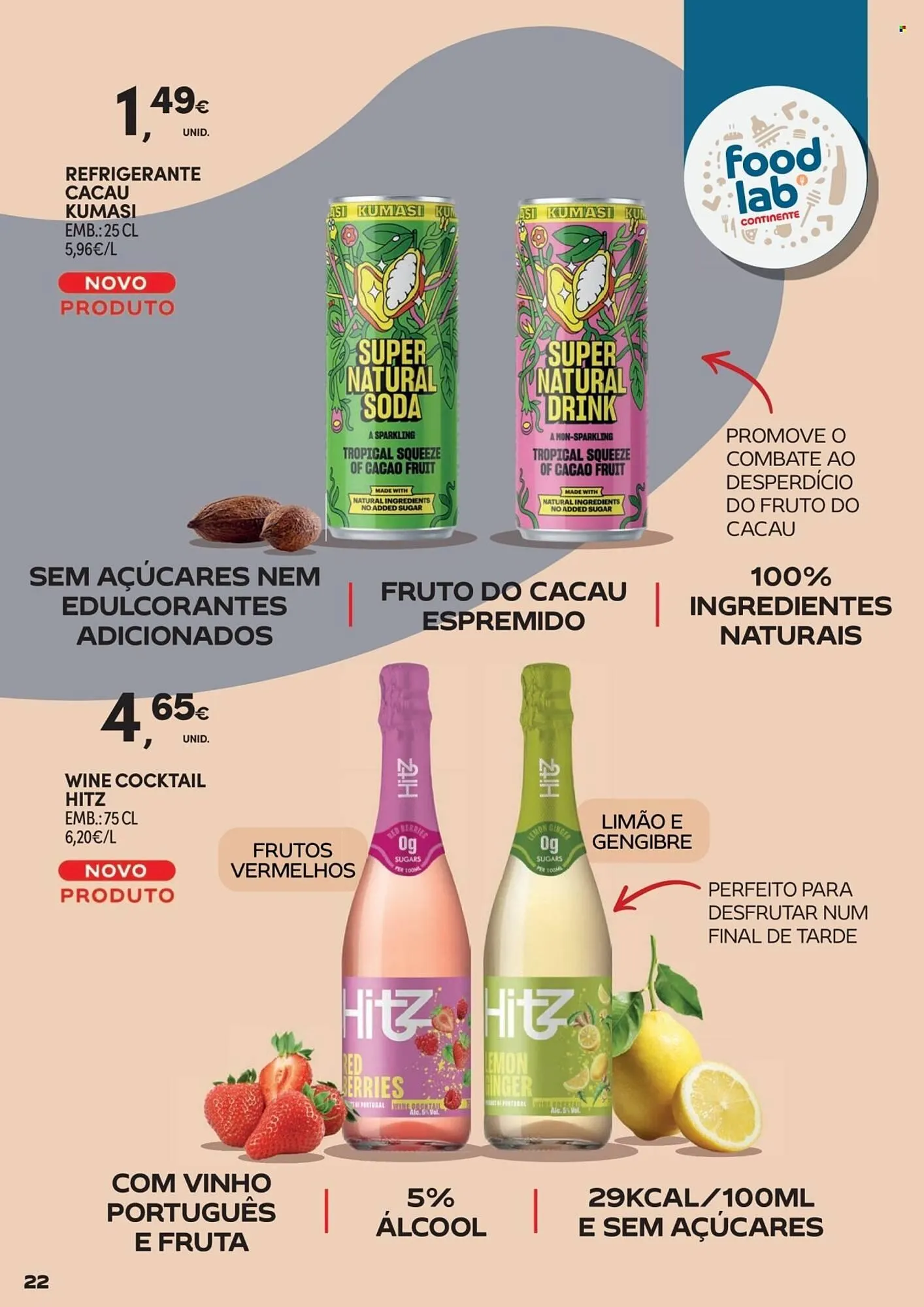 Folheto Folheto Continente de 17 de abril até 29 de junho 2025 - Pagina 22