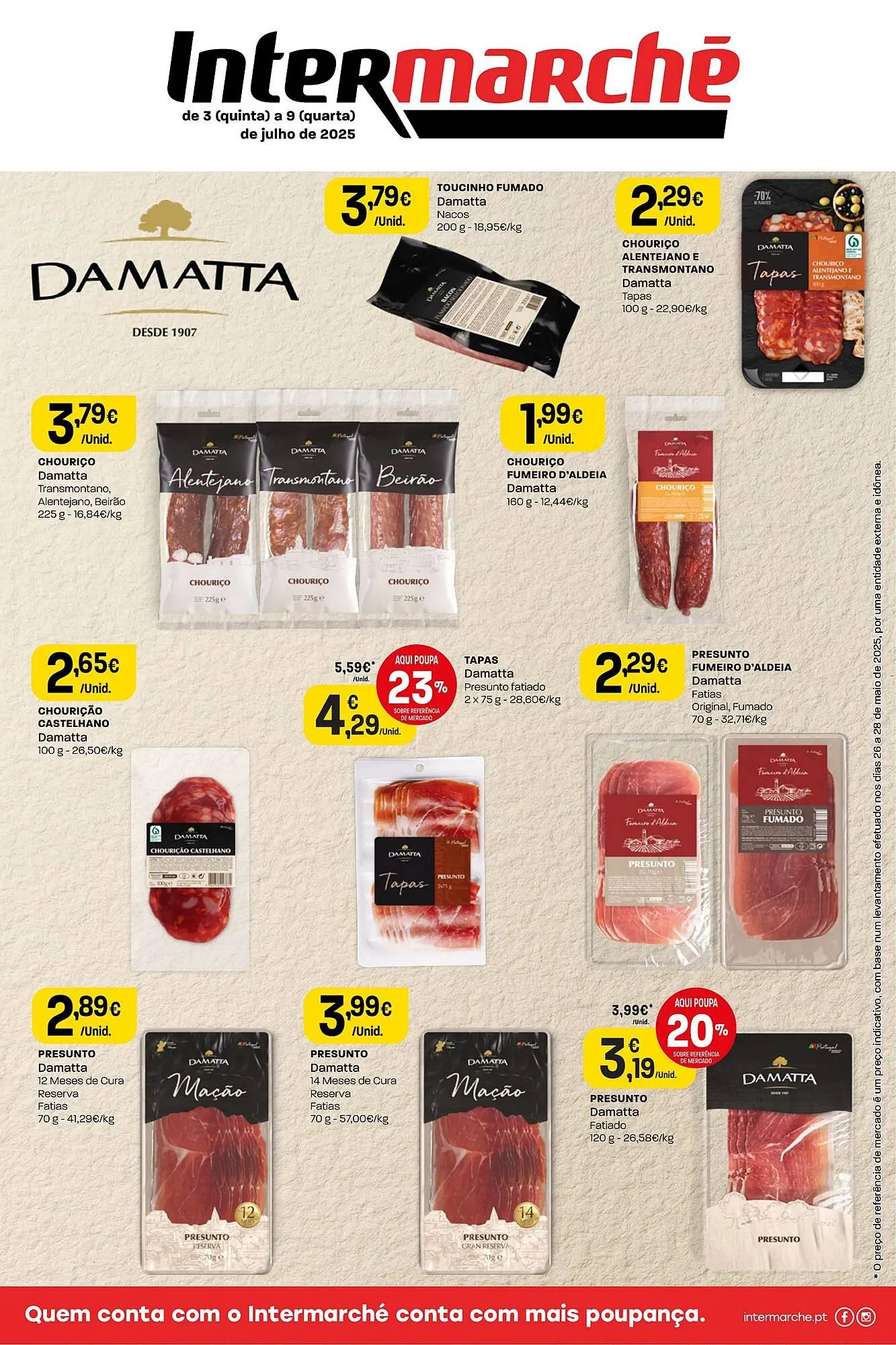 Folheto Folheto Intermarché de 3 de julho até 16 de julho 2025 - Pagina 1