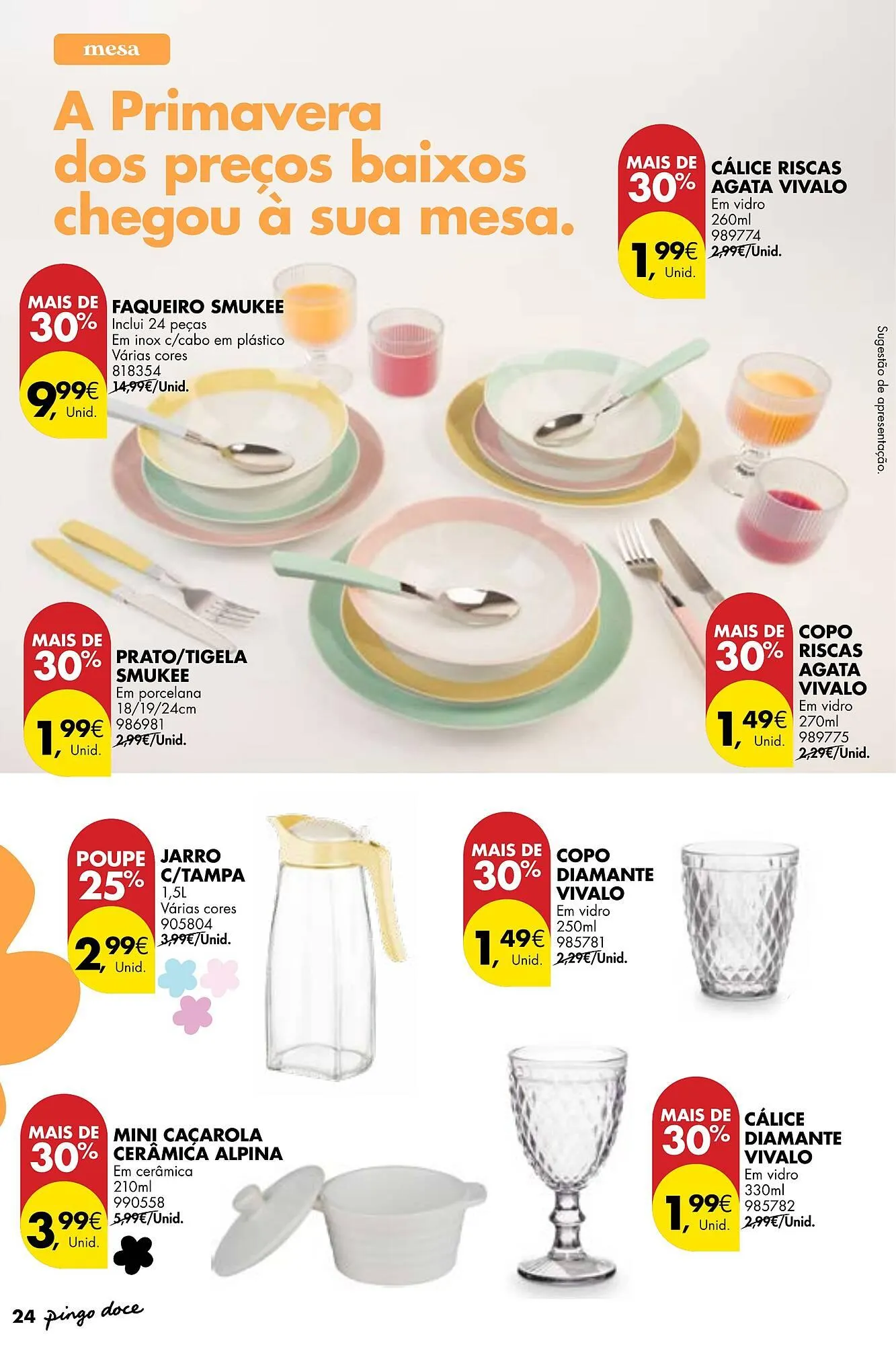 Folheto Folheto Pingo Doce de 22 de abril até 19 de maio 2025 - Pagina 26