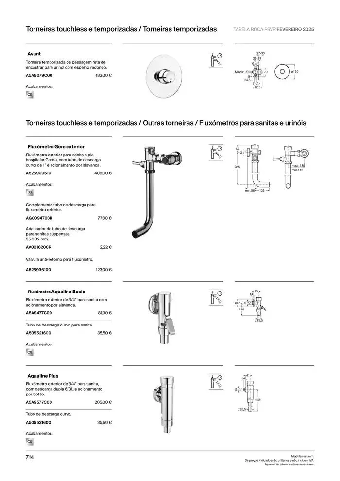 Folheto Soluções de Banho  de 6 de janeiro até 31 de dezembro 2025 - Pagina 716