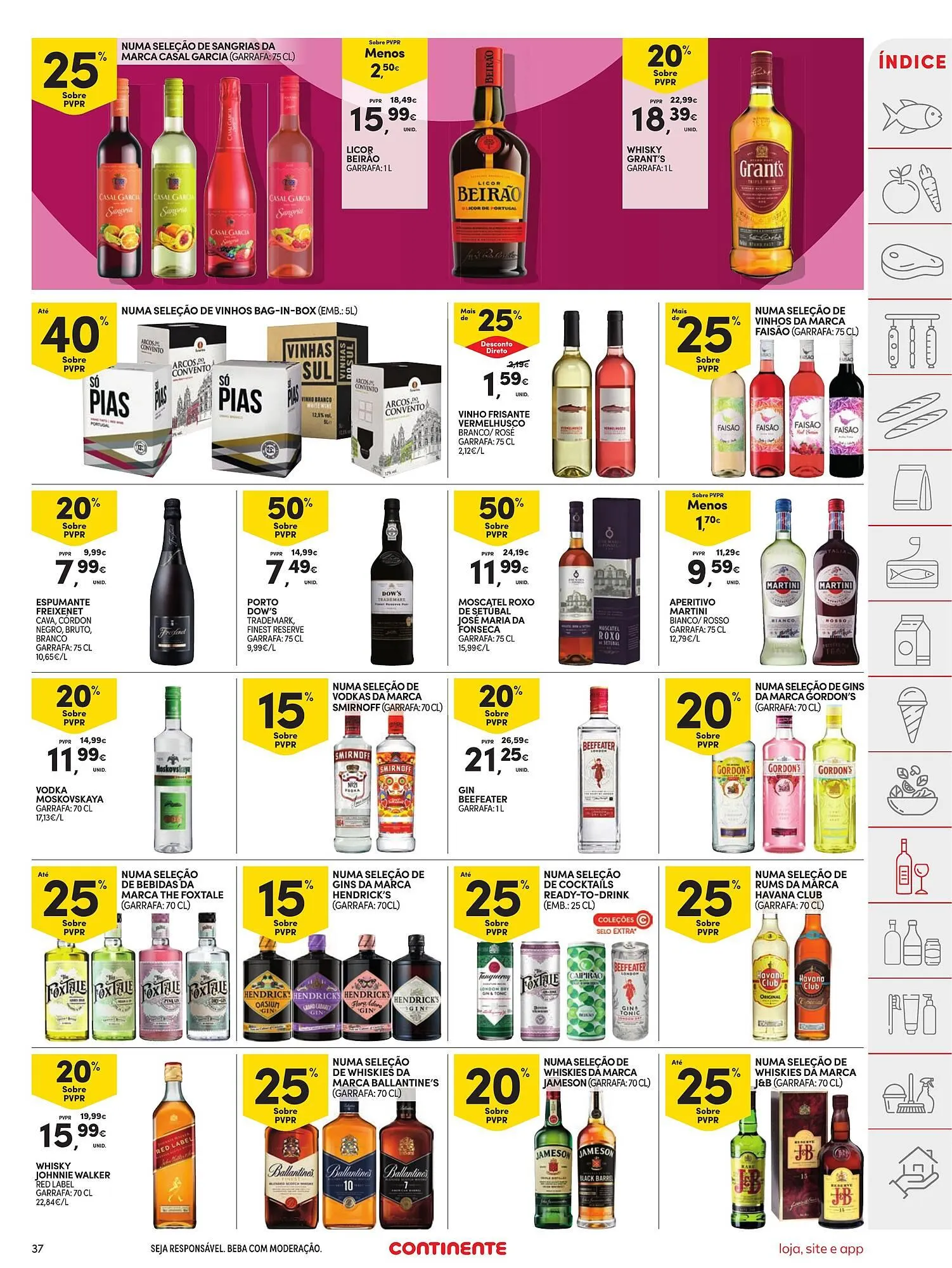 Folheto Folheto Continente de 10 de junho até 16 de junho 2025 - Pagina 37