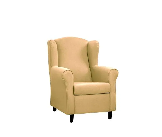 Cadeirão decorativo DAN cor amarelo