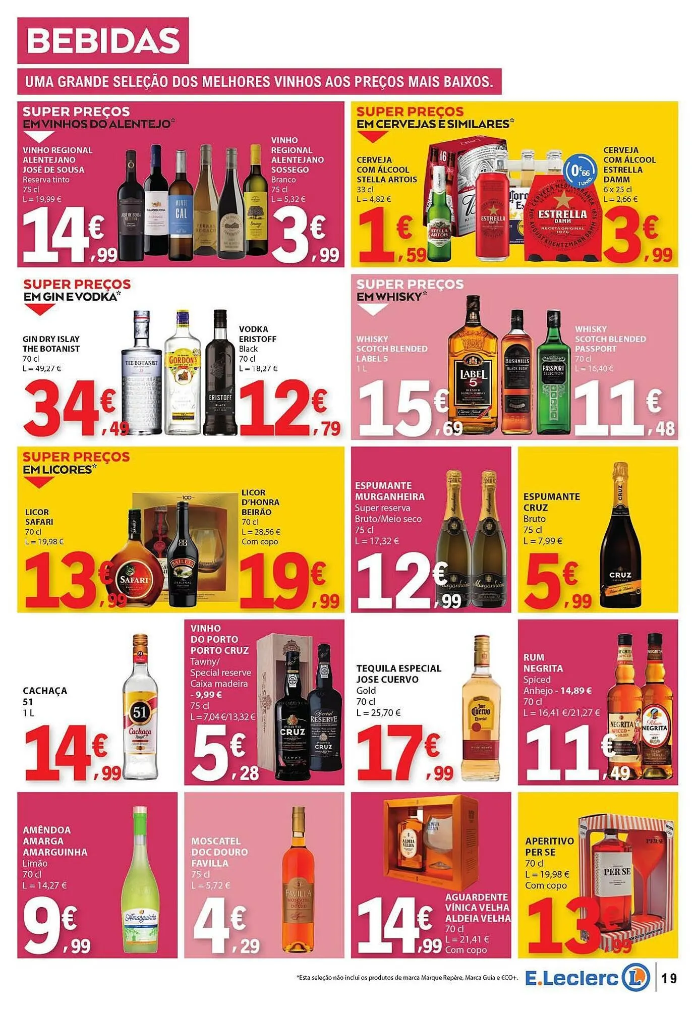 Folheto Folheto E.Leclerc de 5 de junho até 11 de junho 2025 - Pagina 19