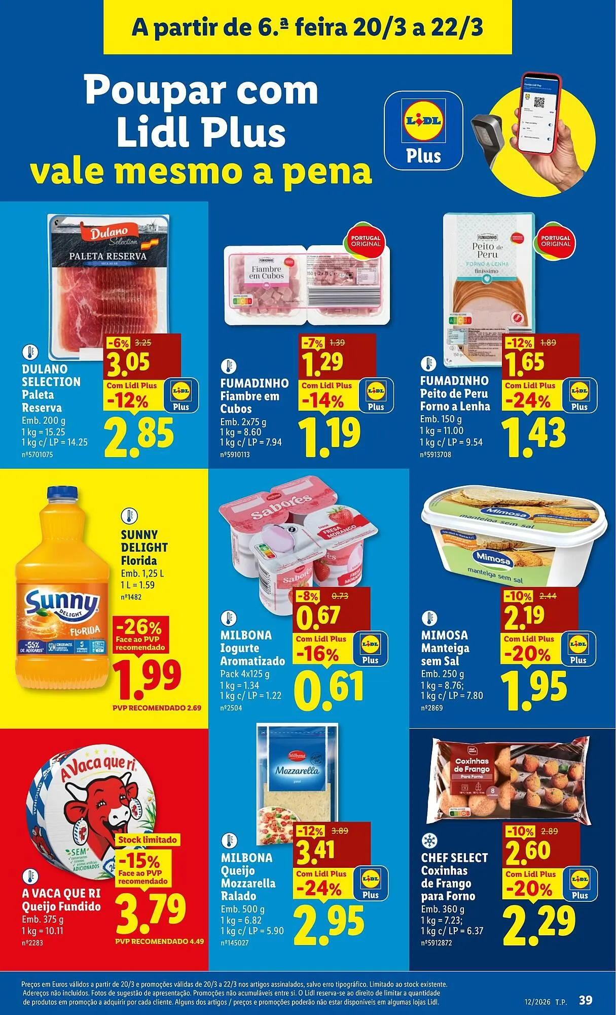 Folheto Folheto Lidl de 16 de março até 22 de março 2026 - Pagina 39