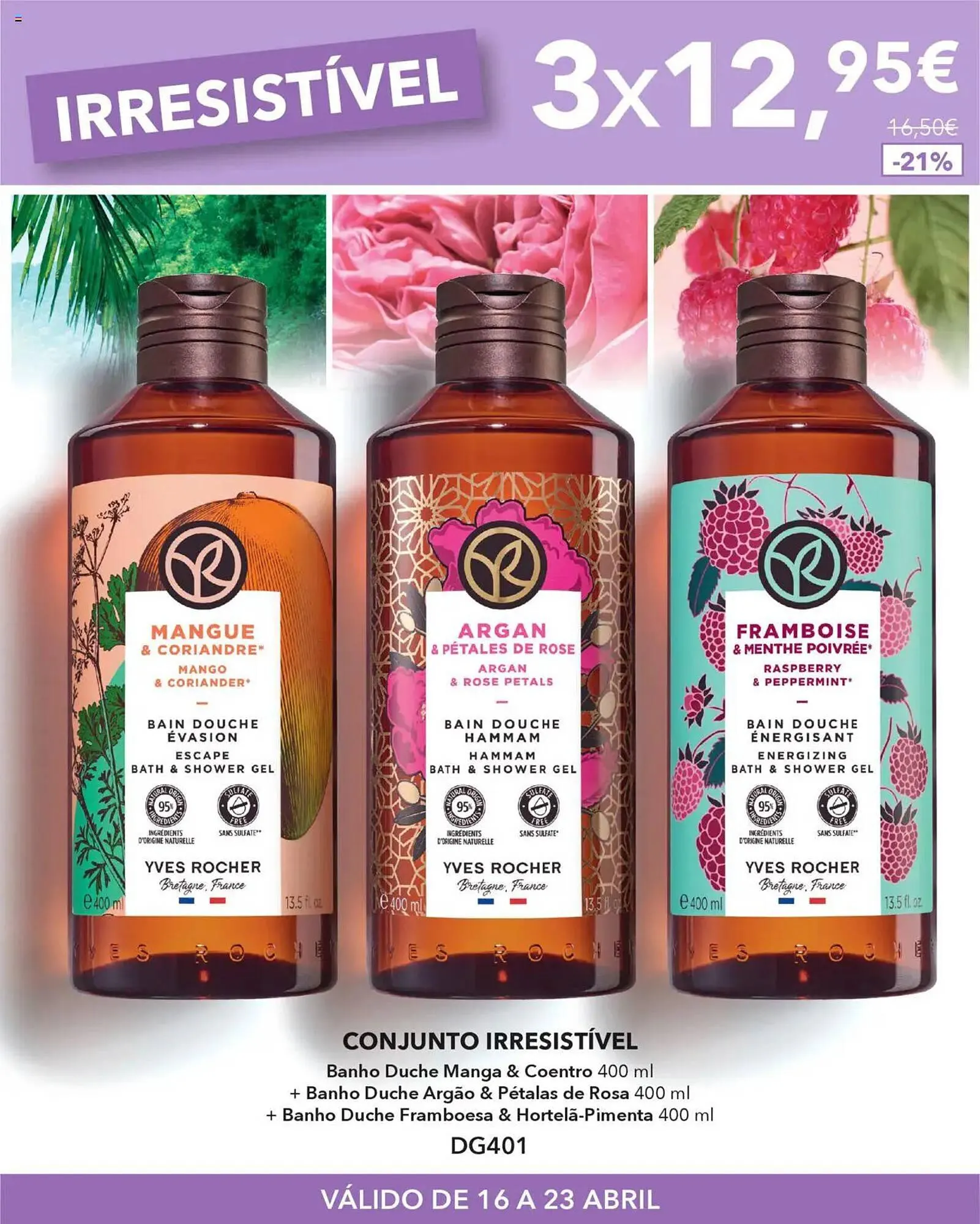 Folheto Folheto Yves Rocher de 16 de abril até 23 de abril 2025 - Pagina 3