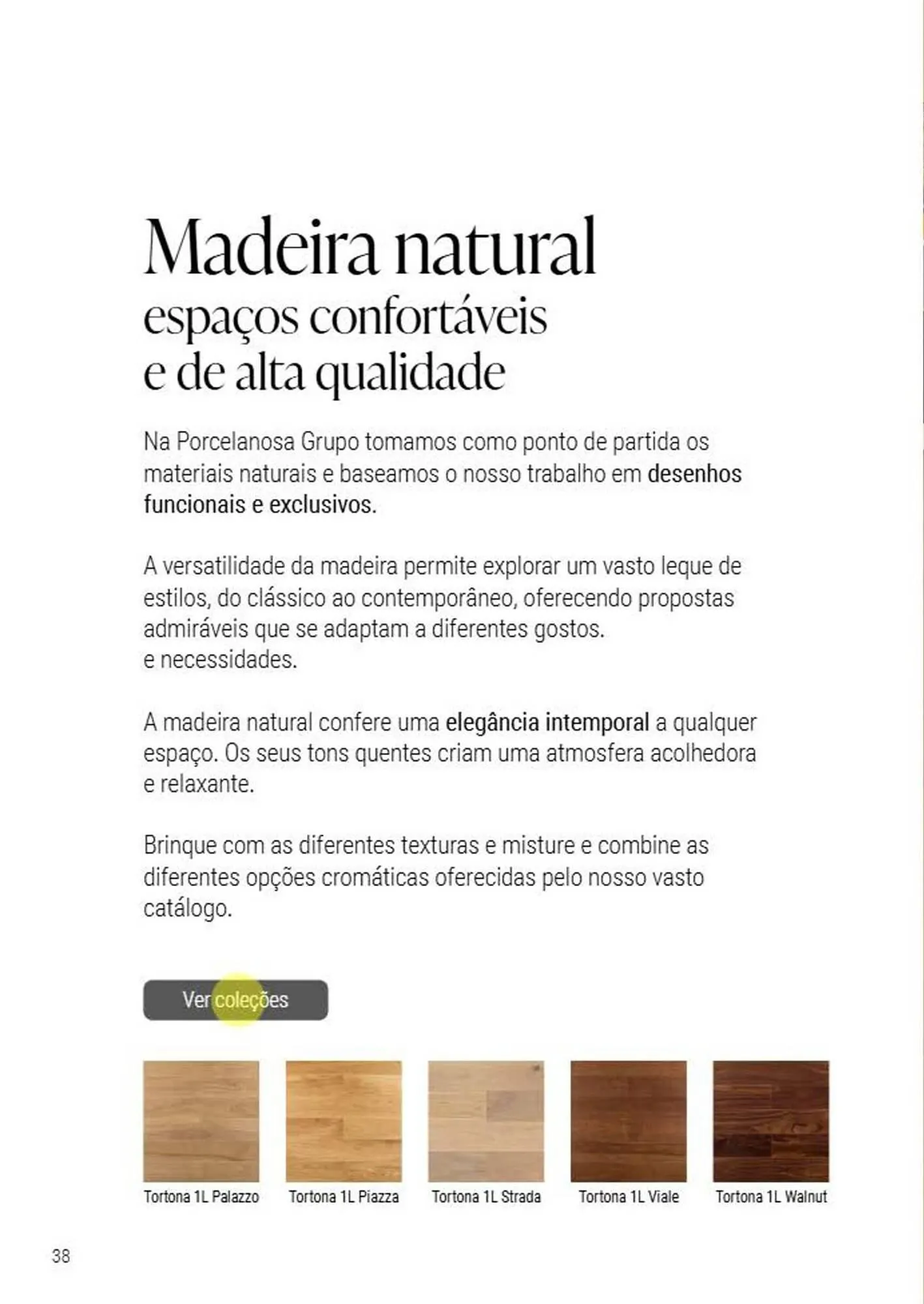 Folheto Folheto Porcelanosa de 7 de fevereiro até 31 de dezembro 2025 - Pagina 38