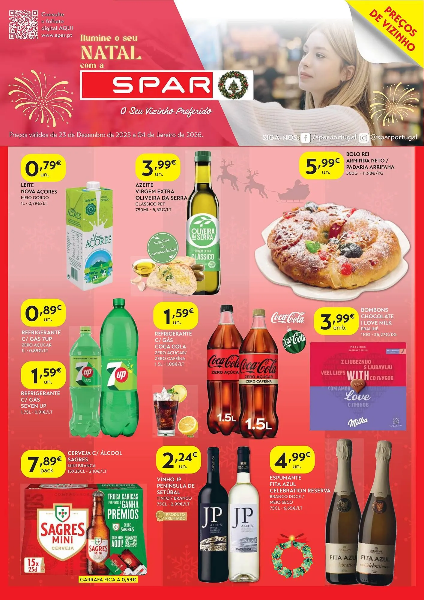 Folheto Folheto Spar de 23 de dezembro até 4 de janeiro 2026 - Pagina 1