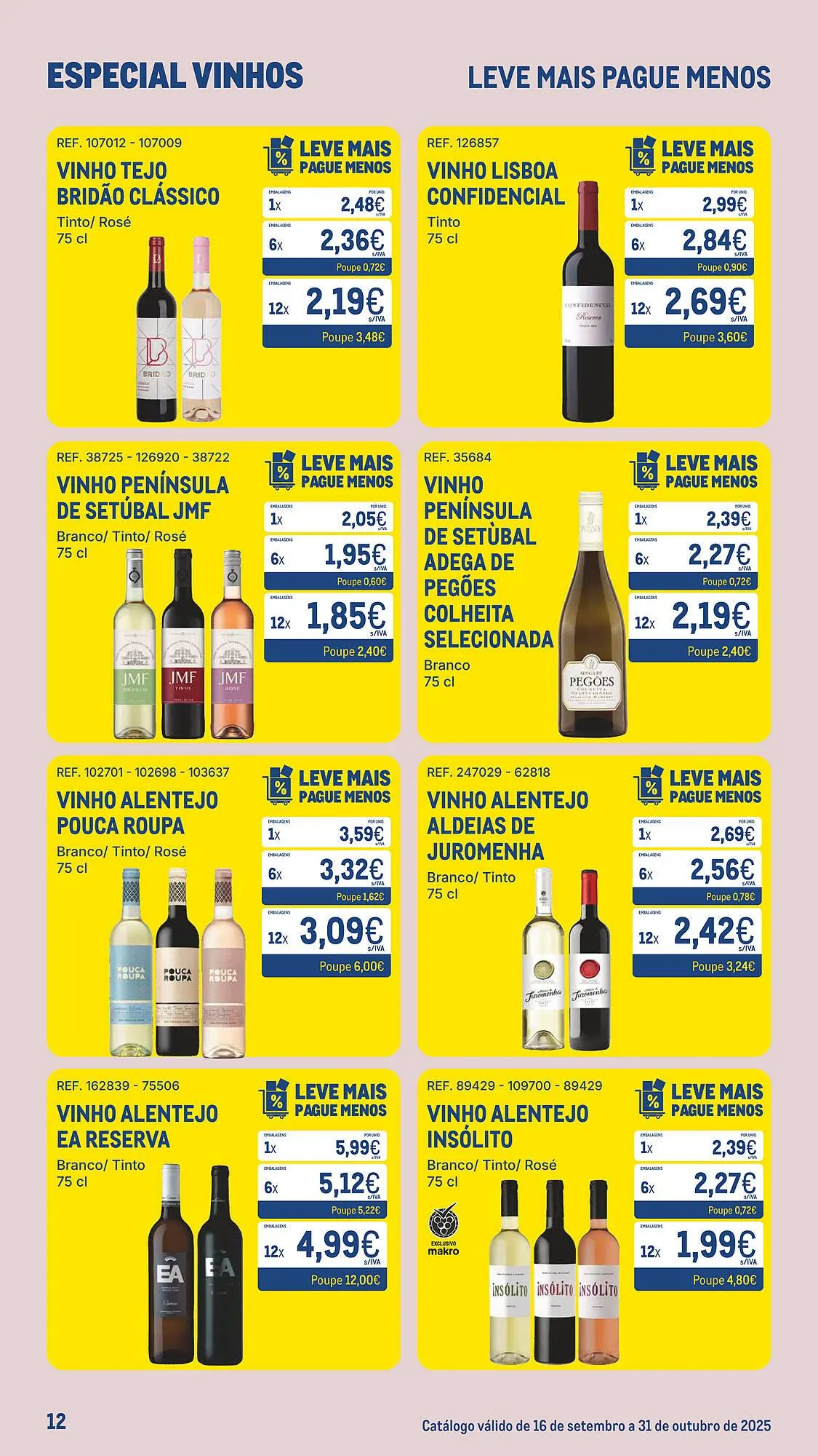 Folheto Catálogo Makro de 16 de setembro até 30 de outubro 2025 - Pagina 12