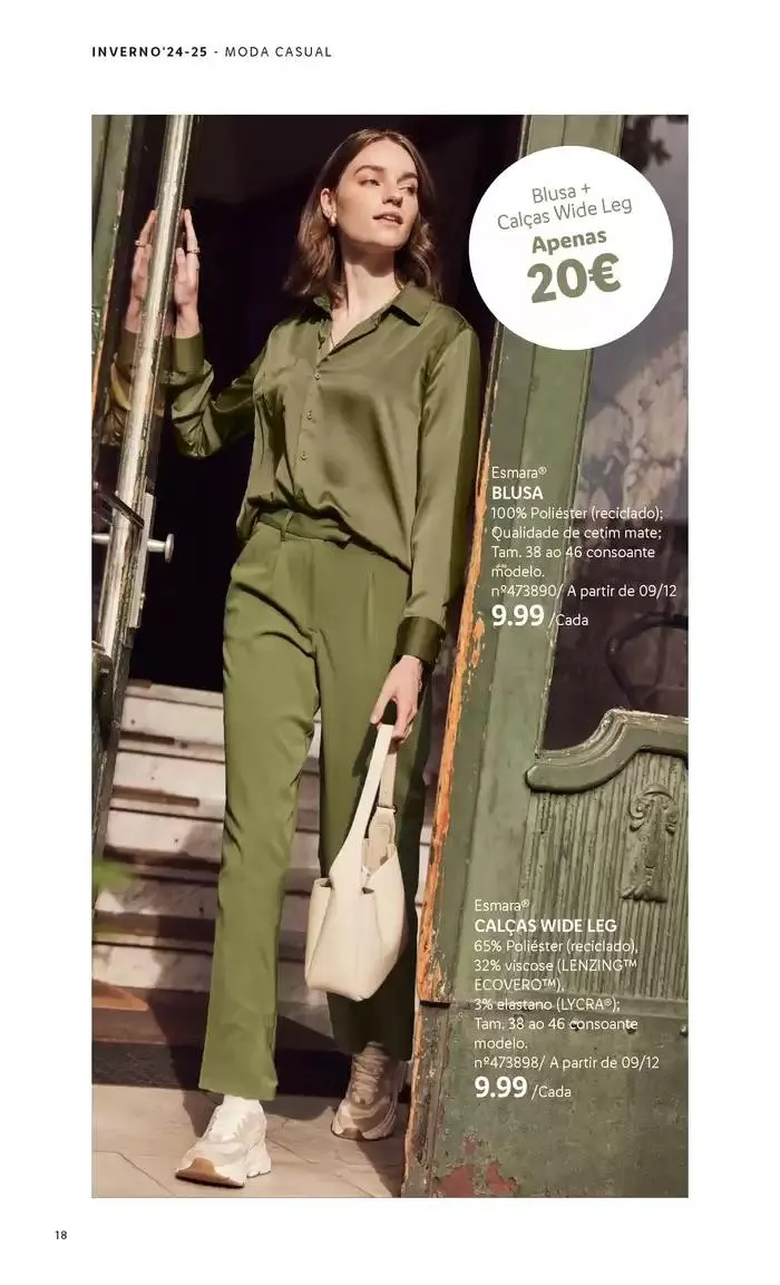 Folheto Esmara de 2 de dezembro até 22 de janeiro 2025 - Pagina 18
