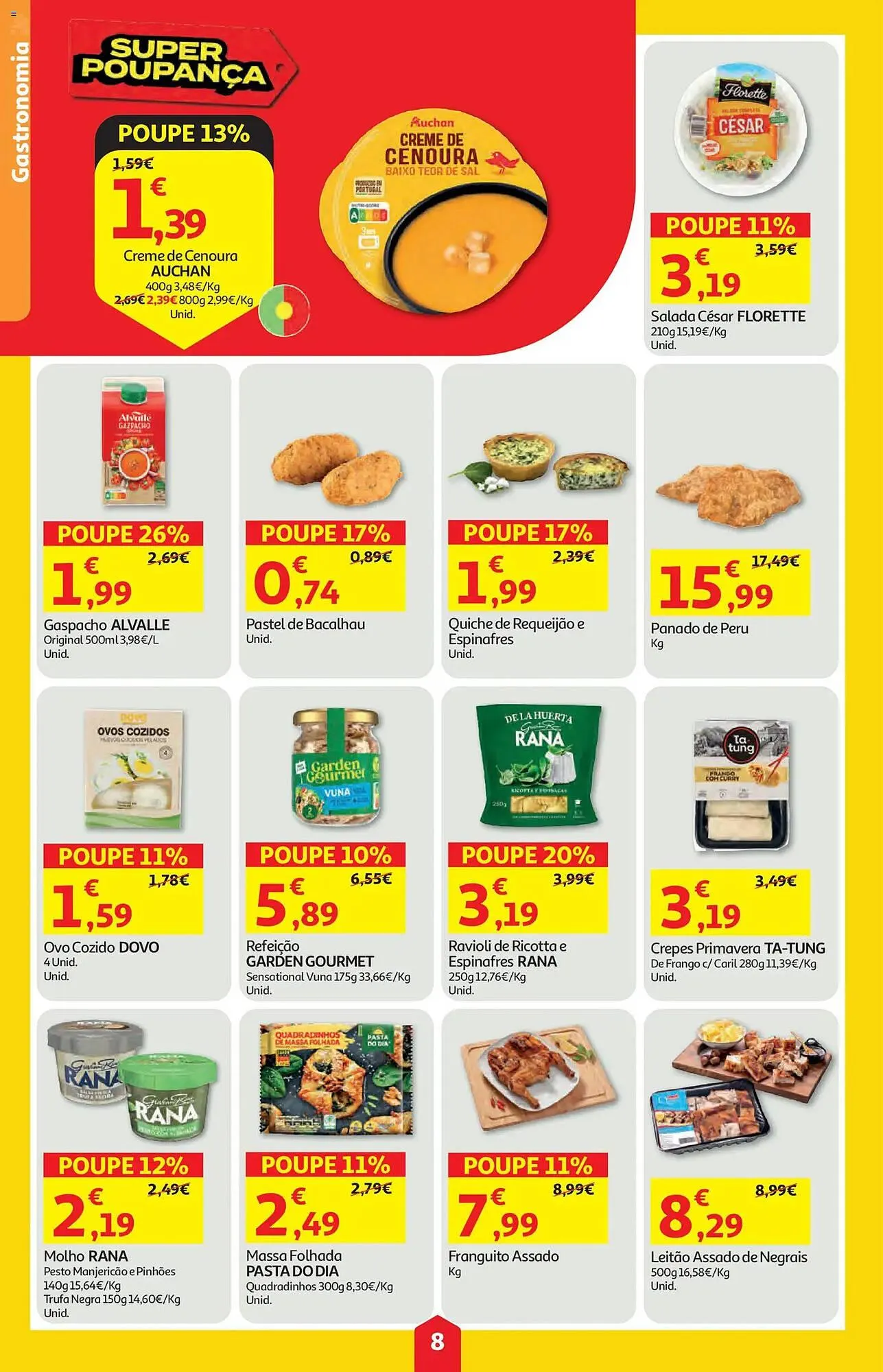 Folheto Folheto Auchan de 14 de maio até 20 de maio 2026 - Pagina 8