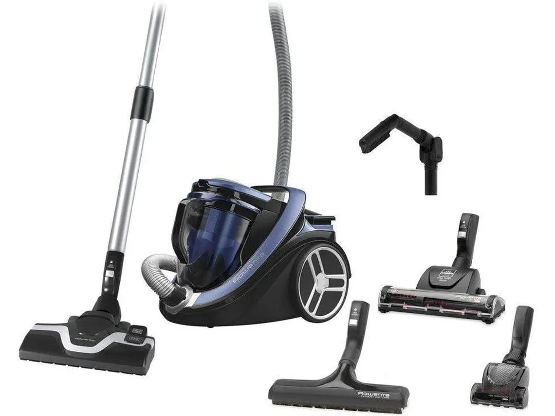 Aspirador sem Saco ROWENTA Silence Force Cyclonic Animal Care Pro RO7691EA (67 dB)