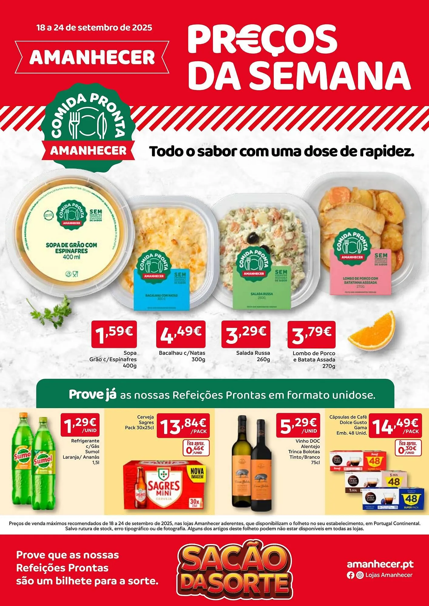 Folheto Amanhecer - 1