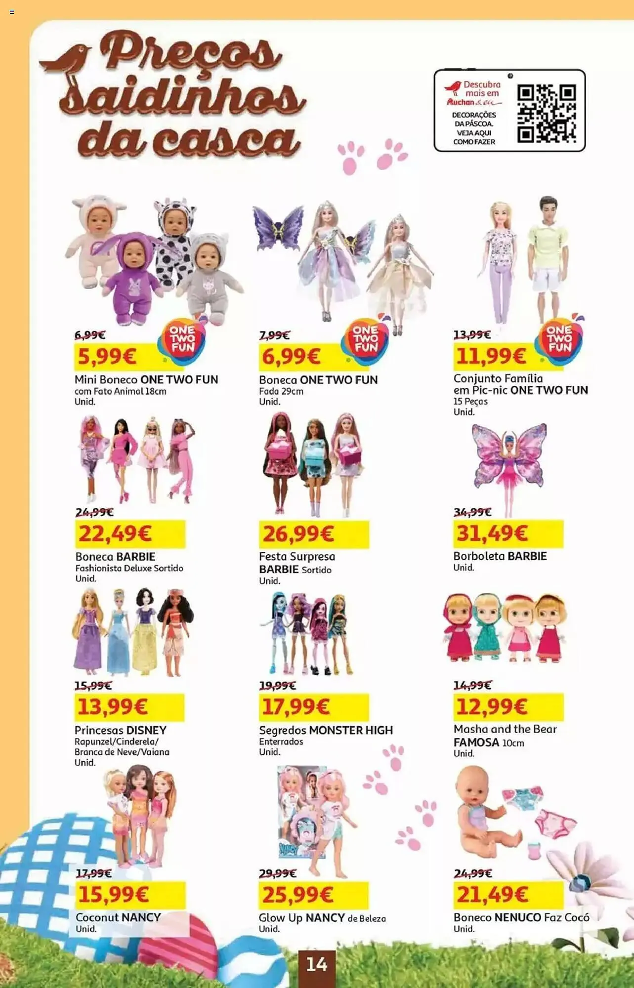 Folheto Folheto Auchan de 11 de abril até 20 de abril 2025 - Pagina 14