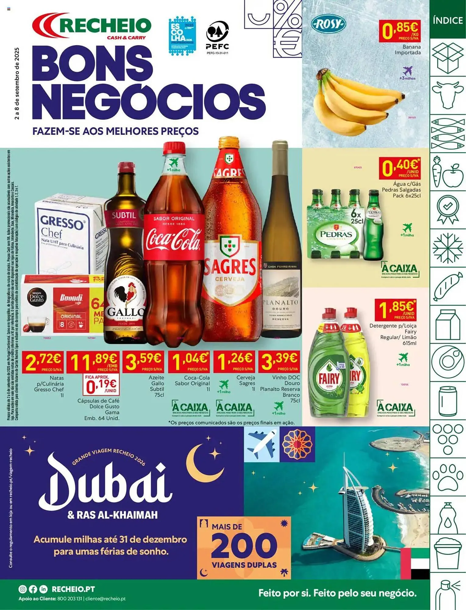 Folheto folheto Recheio de 2 de setembro até 9 de setembro 2025 - Pagina 1