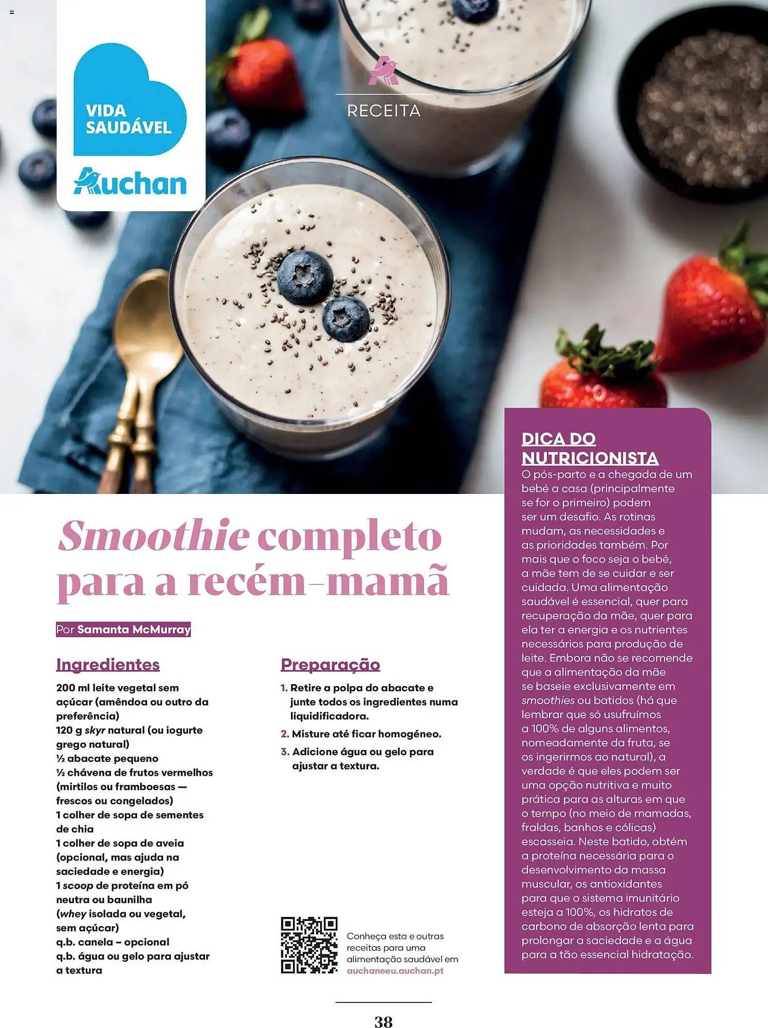 Folheto Folheto Auchan de 1 de abril até 1 de maio 2026 - Pagina 38