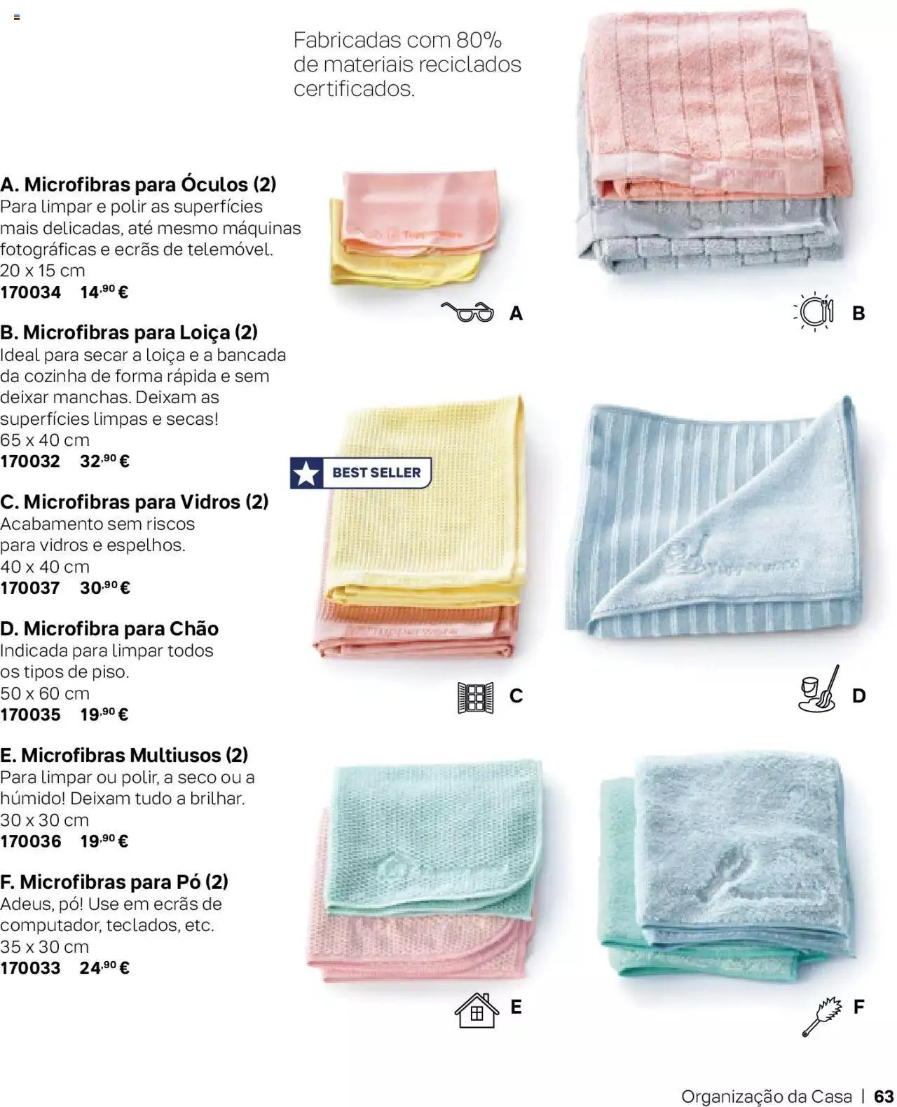 Folheto Tupperware Catálogo de 1 de setembro até 31 de dezembro 2023 - Pagina 63