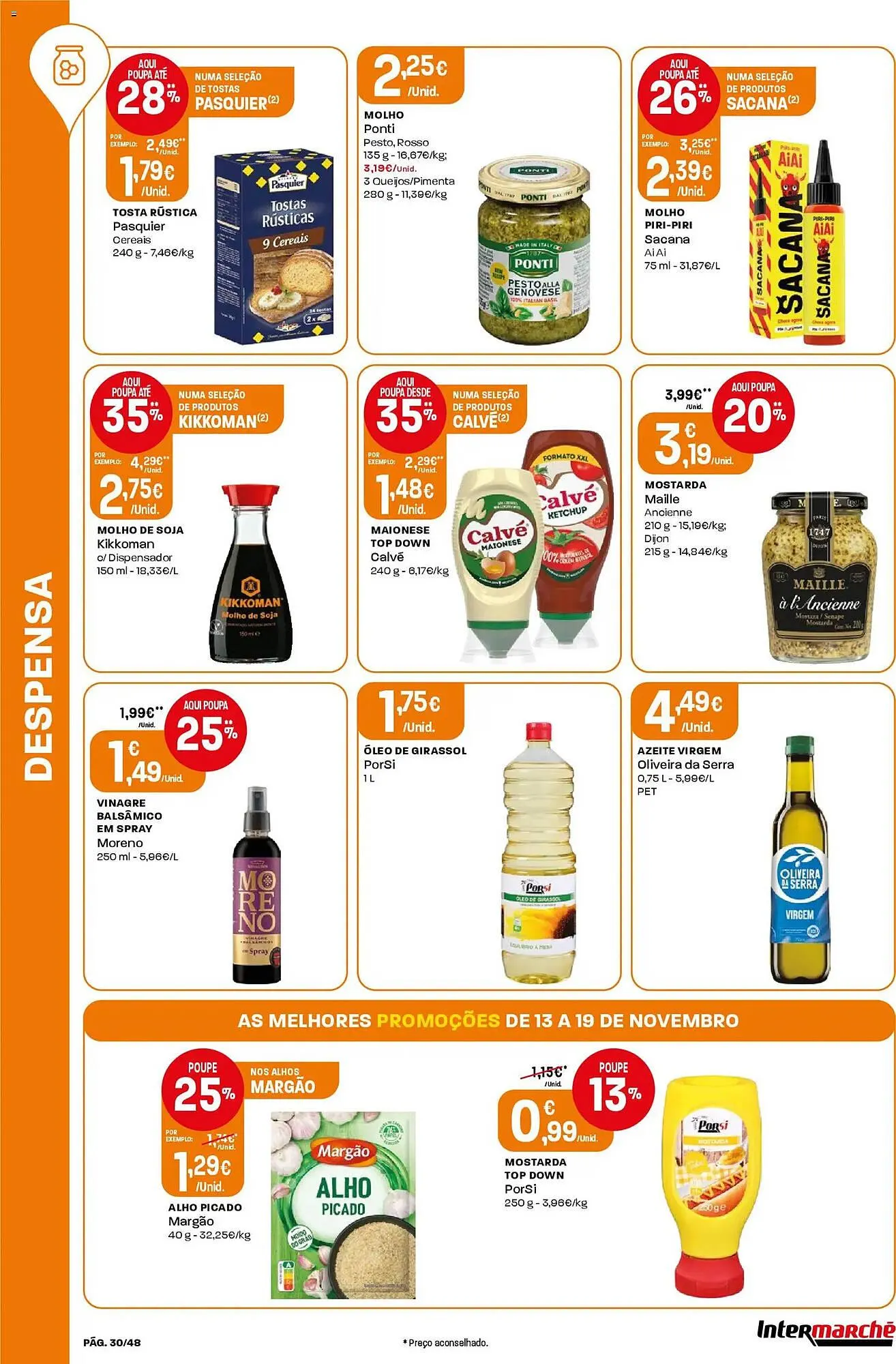 Folheto Folheto Intermarché de 13 de novembro até 20 de novembro 2025 - Pagina 30