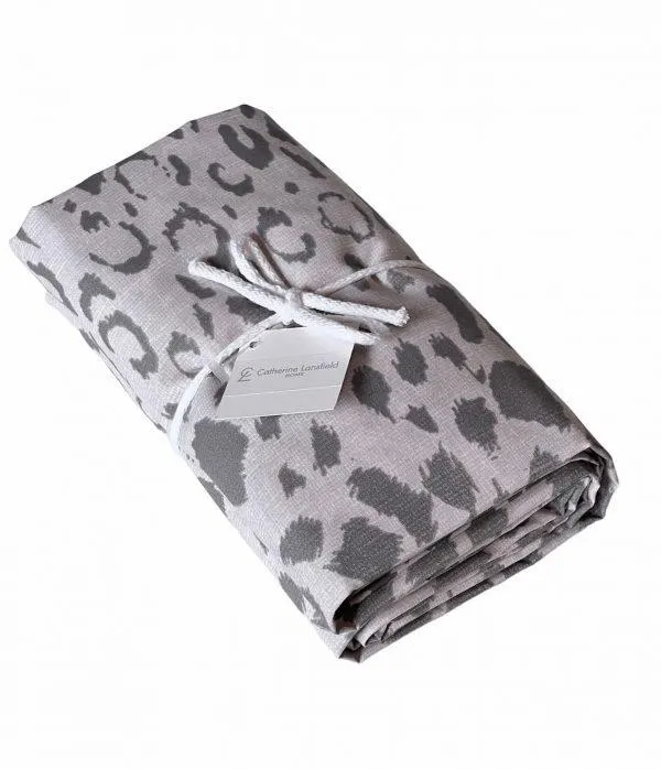 Lençol de Baixo Cinza Animal