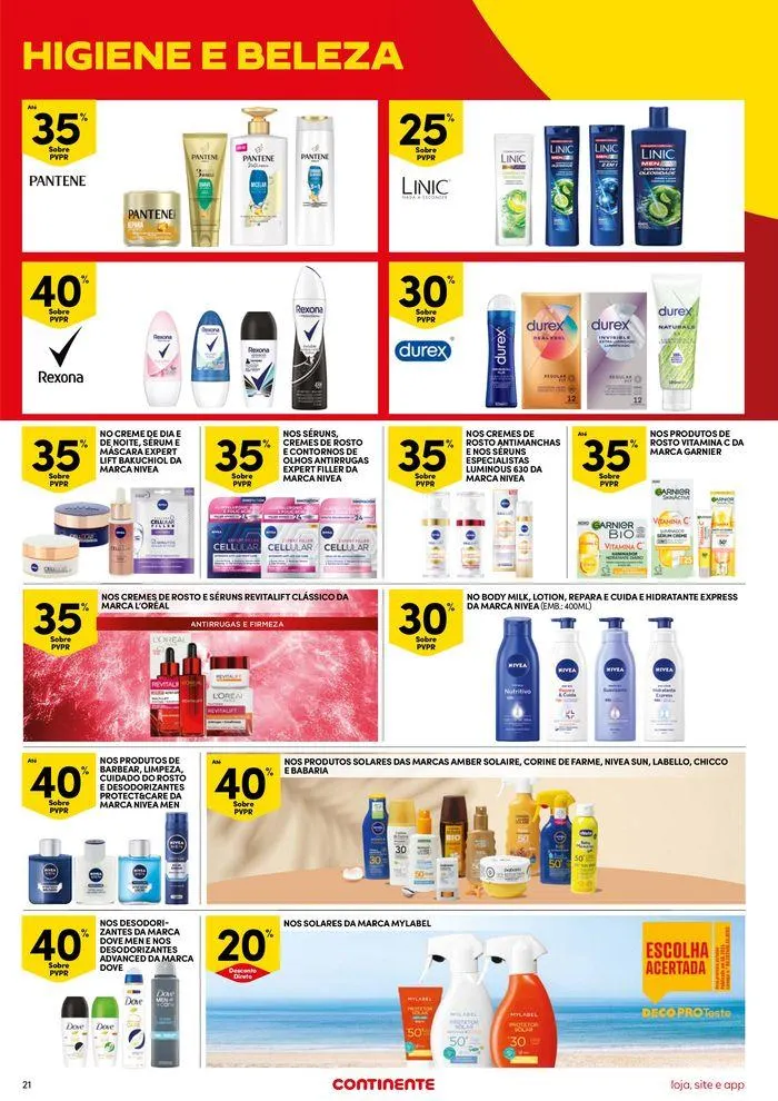 Folheto Continente Bom Dia: É de quem não se poupa de poupar de 8 de agosto até 12 de agosto 2024 - Pagina 21