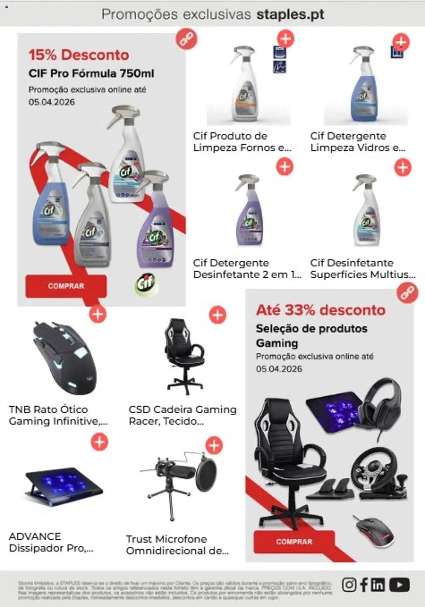 Folheto Folheto Staples de 16 de março até 6 de abril 2026 - Pagina 4