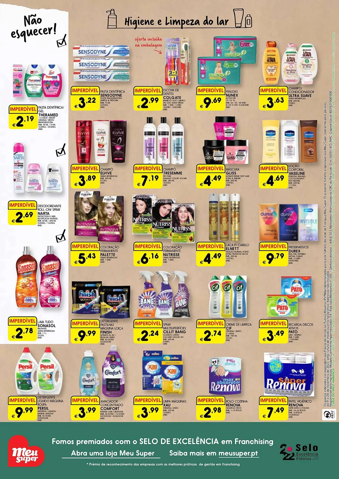 Folheto Folheto Meu Super de 9 de novembro até 20 de novembro 2023 - Pagina 8