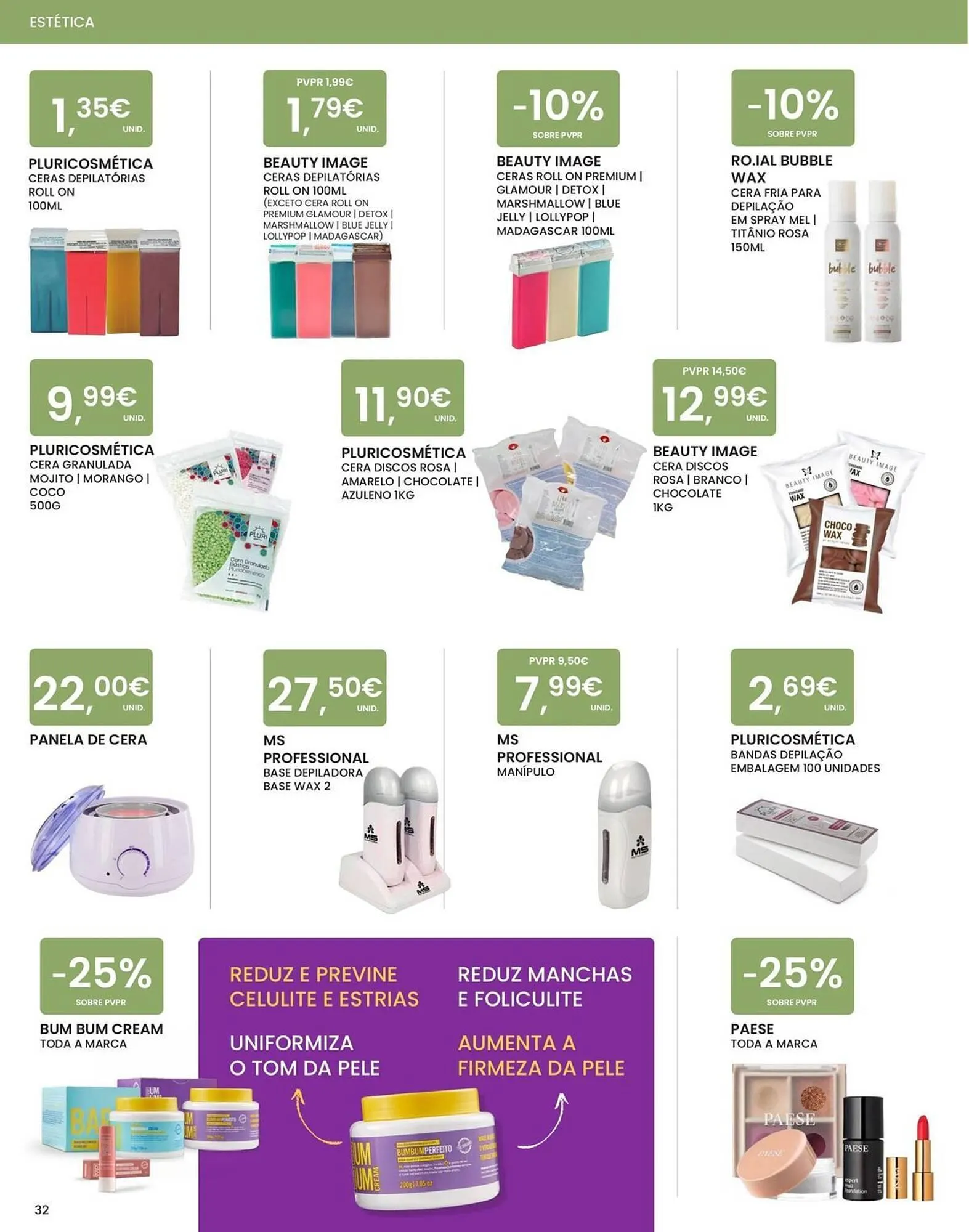 Folheto Folheto Pluricosmética de 6 de maio até 27 de agosto 2025 - Pagina 26