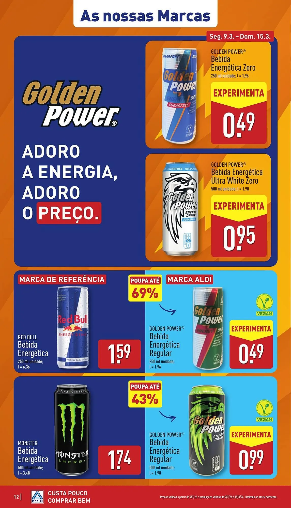 Folheto Folheto ALDI de 9 de março até 15 de março 2026 - Pagina 12
