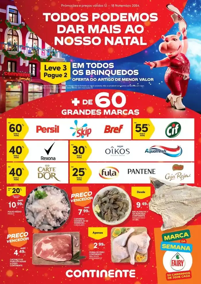 Folheto Semanal Continente Bom Dia de 12 de novembro até 18 de novembro 2024 - Pagina 1