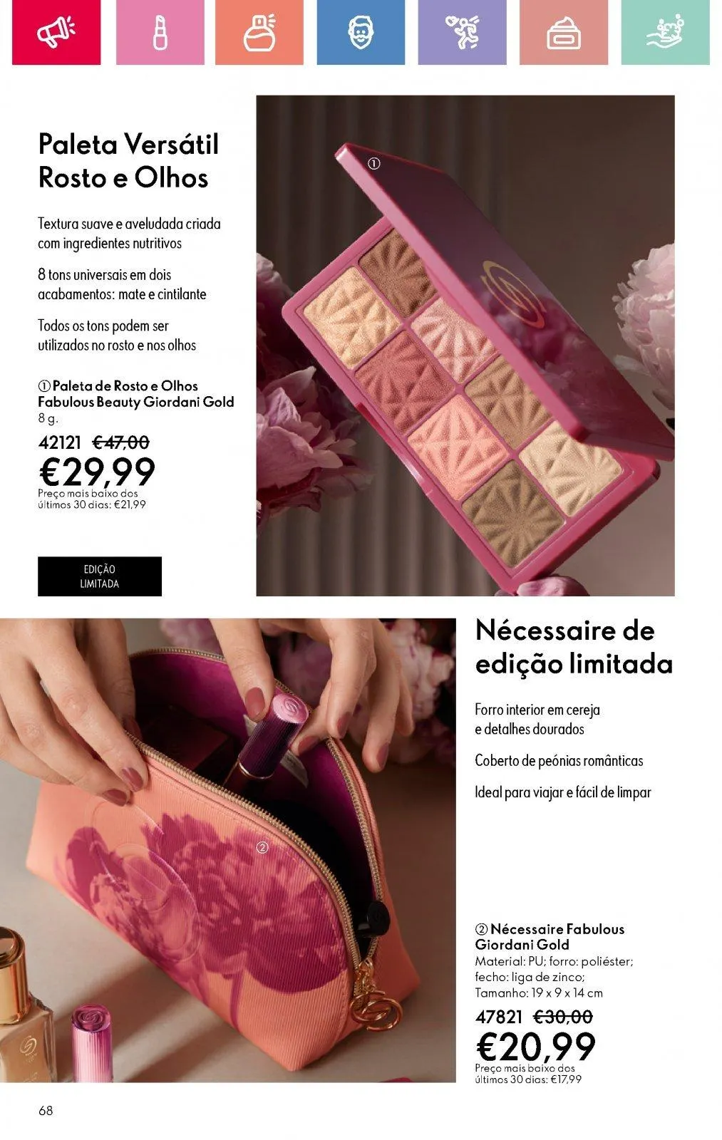Folheto Folheto de Oriflame até 05.07.2025 de 18 de junho até 5 de julho 2025 - Pagina 68