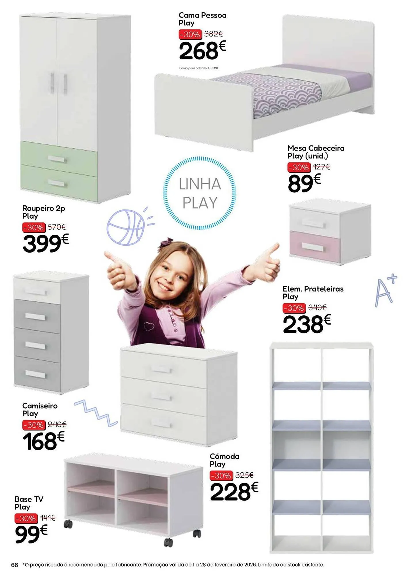 Folheto Folheto Hiper Centro do Móvel de 2 de fevereiro até 28 de fevereiro 2026 - Pagina 66