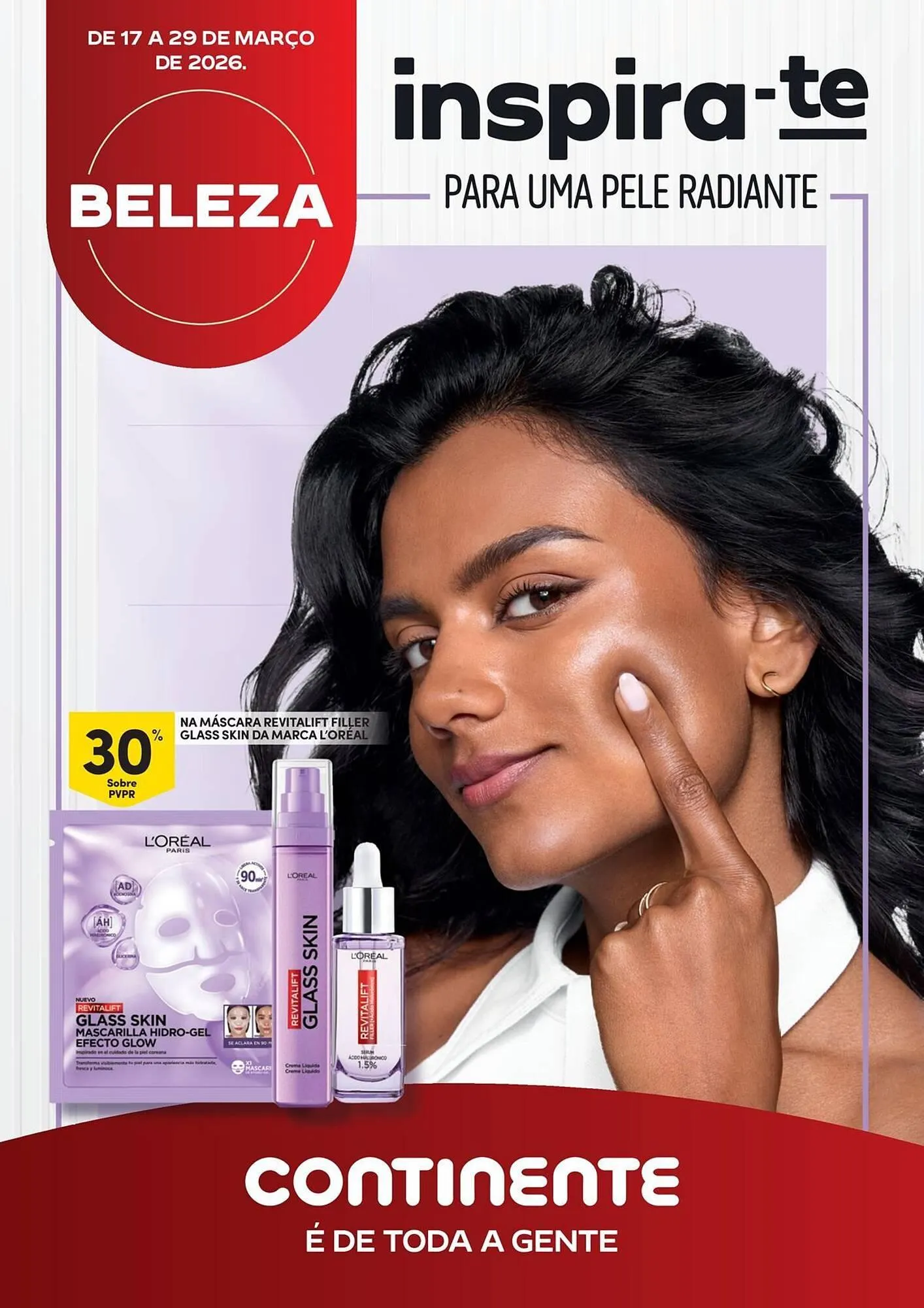 Folheto Folheto Continente Bom dia de 17 de março até 29 de março 2026 - Pagina 1