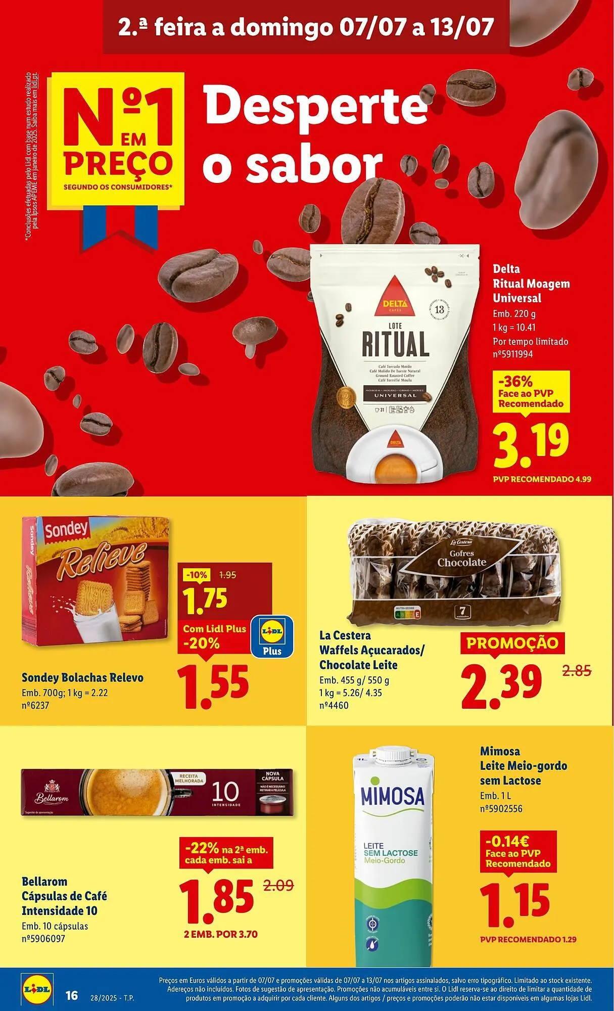 Folheto Folheto Lidl de 7 de julho até 13 de julho 2025 - Pagina 16