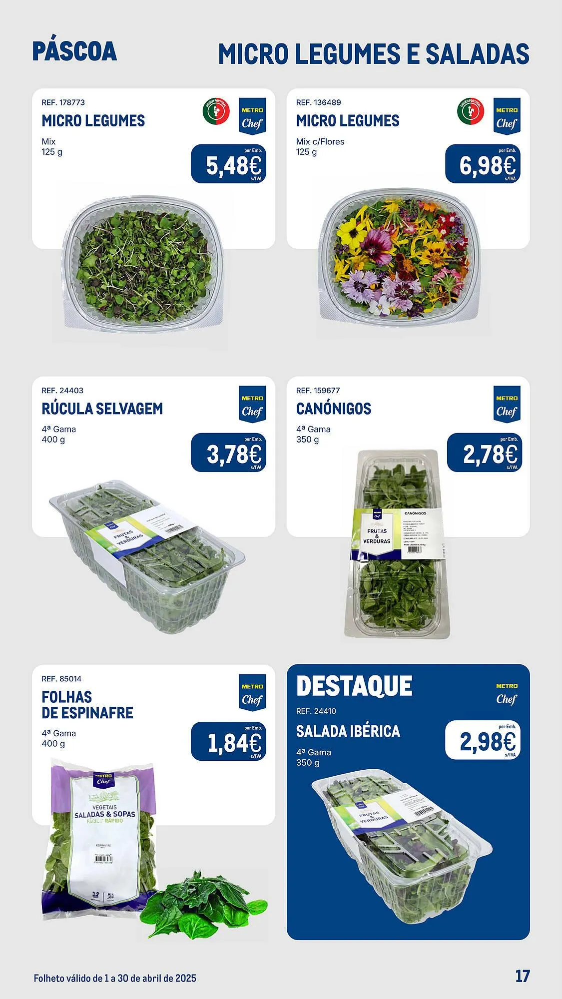Folheto Folheto Makro de 1 de abril até 30 de abril 2025 - Pagina 17