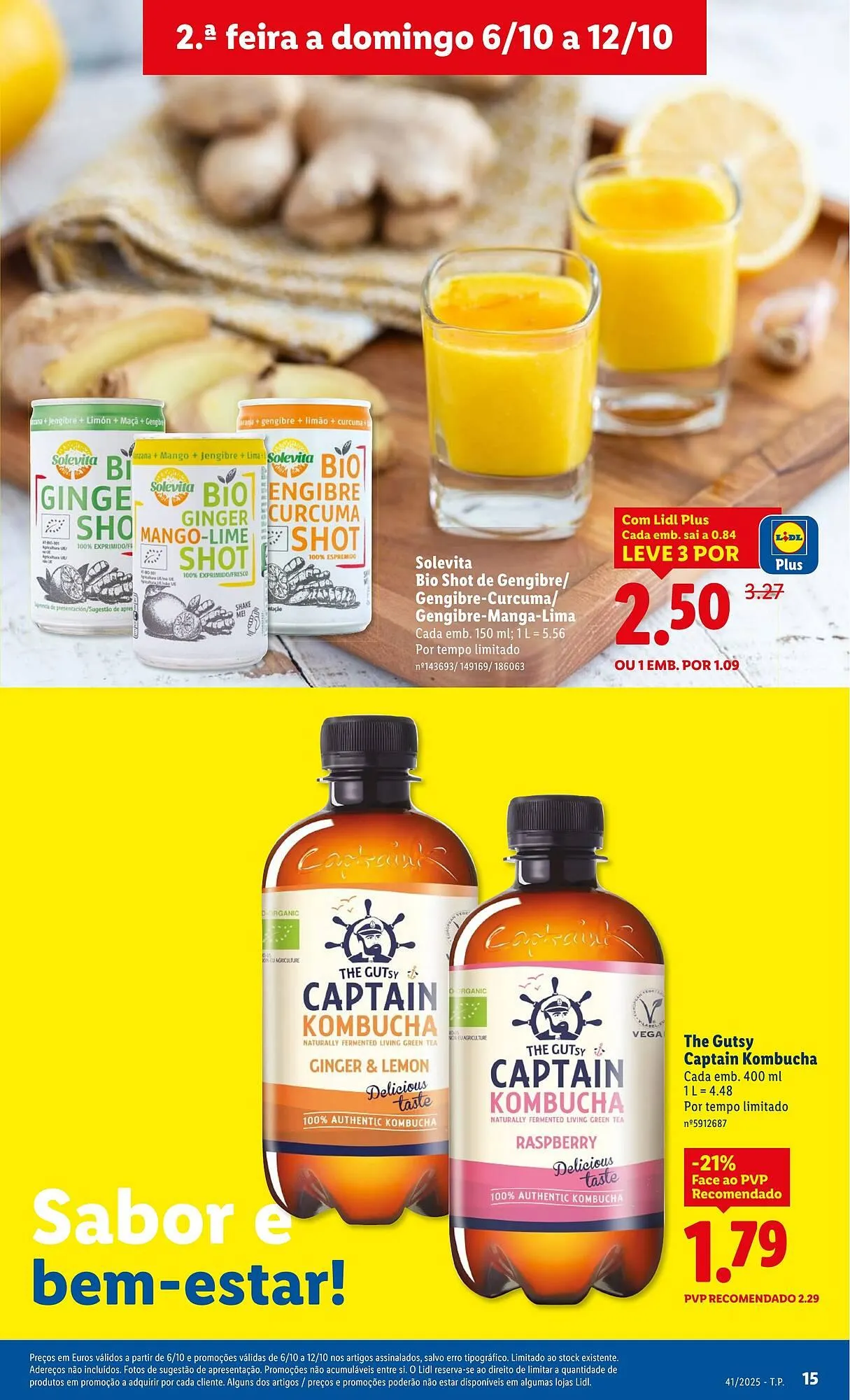 Folheto Folheto Lidl de 6 de outubro até 12 de outubro 2025 - Pagina 15