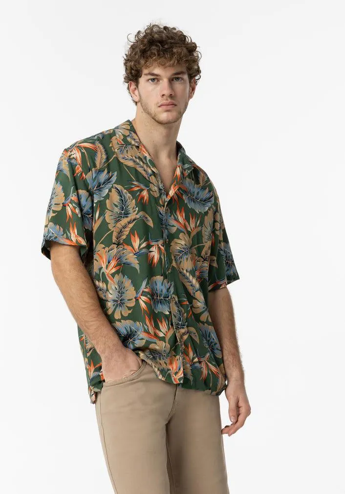 Camisa Relaxed Fit Estampada