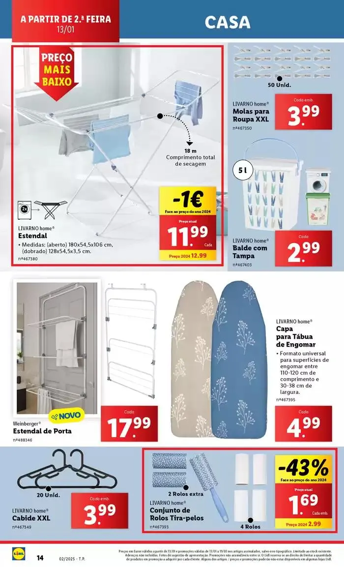 Folheto Melhores ofertas para todos os caçadores de pechinchas de 9 de janeiro até 15 de janeiro 2025 - Pagina 14