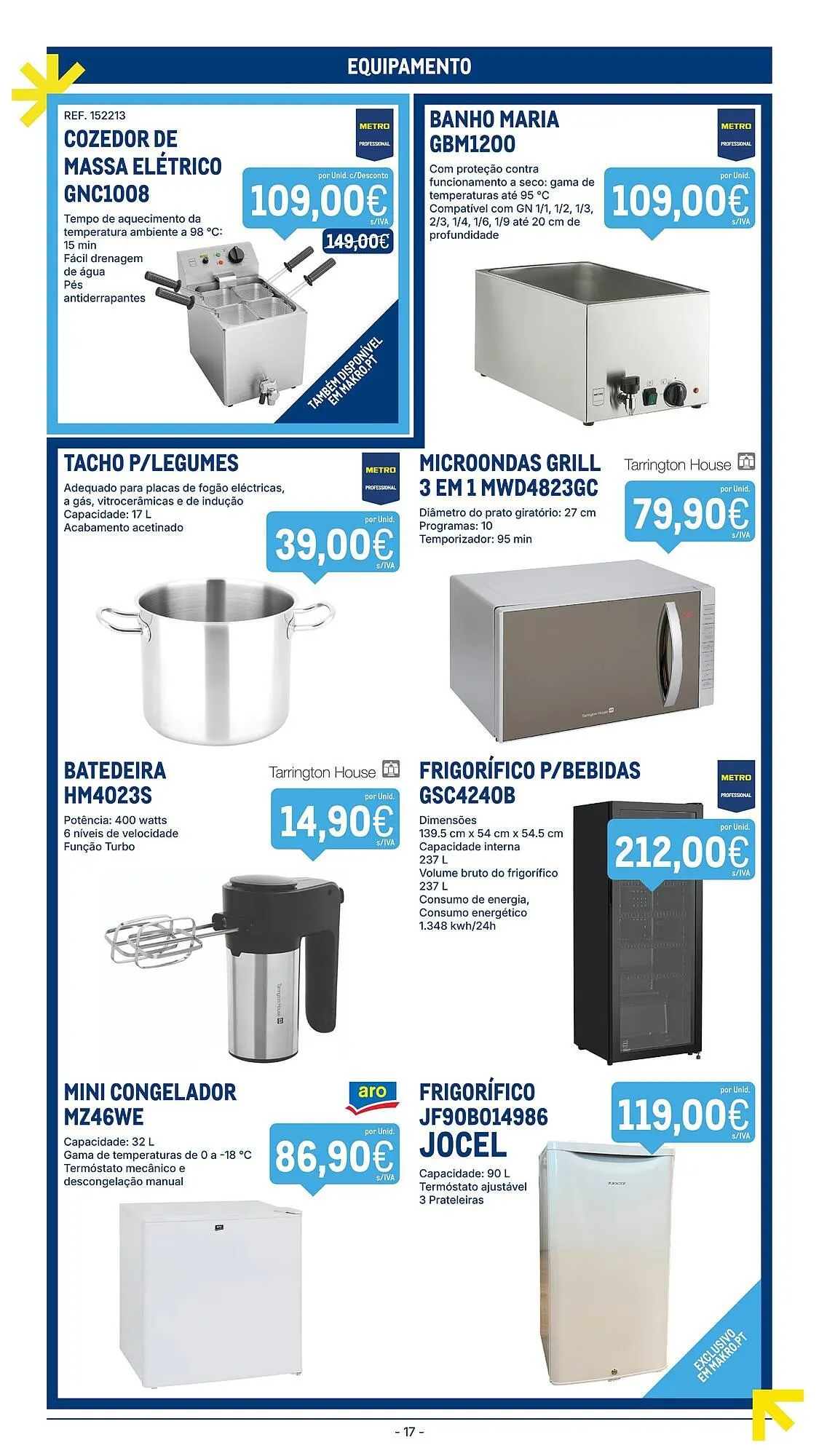 Folheto Catálogo Makro de 10 de março até 16 de março 2026 - Pagina 17