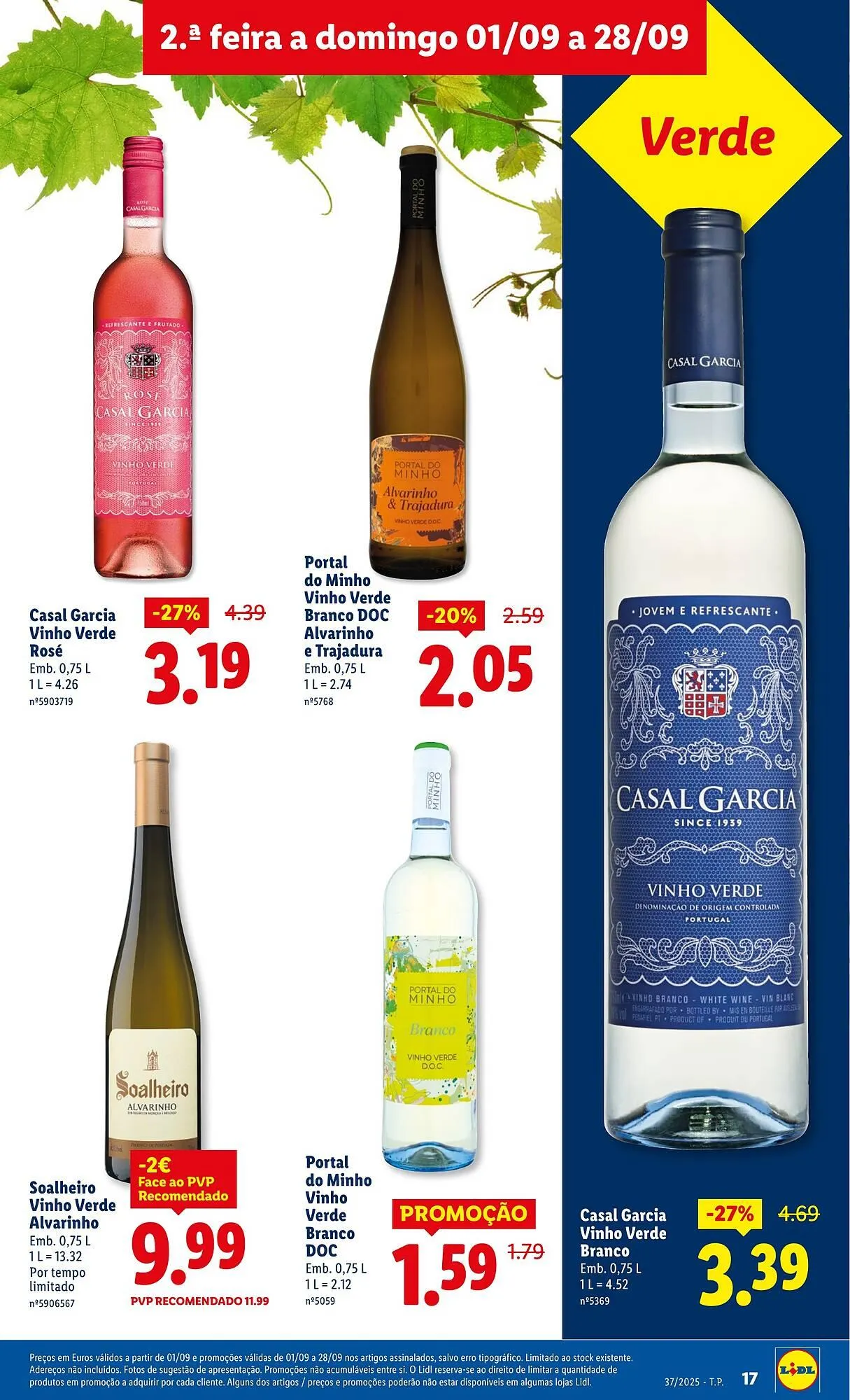 Folheto Folheto Lidl de 8 de setembro até 14 de setembro 2025 - Pagina 17