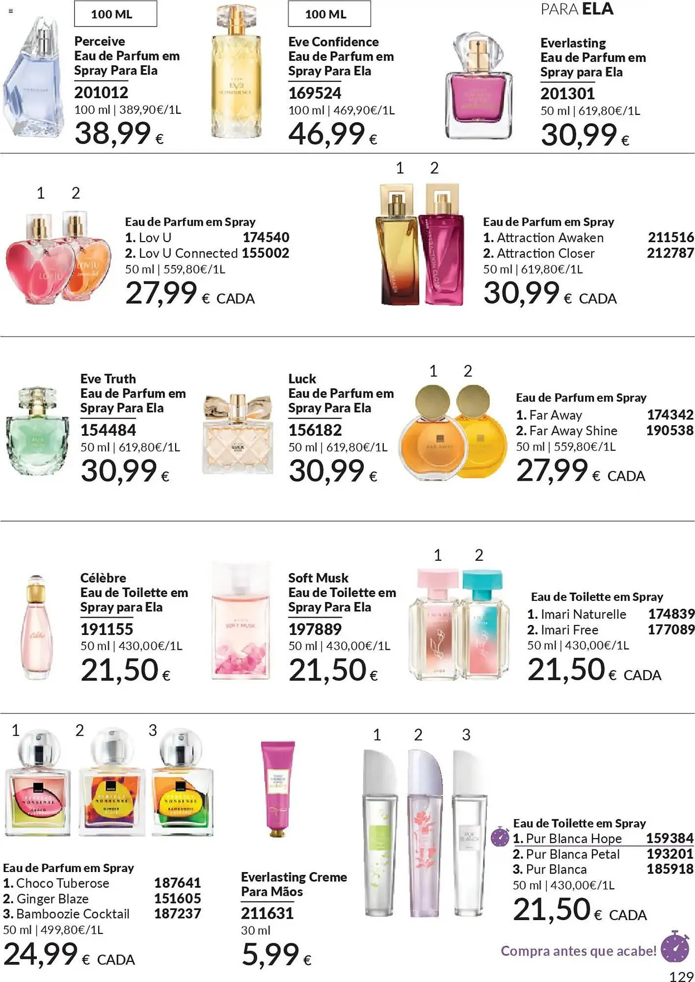 Folheto Catálogo Avon de 1 de dezembro até 1 de janeiro 2026 - Pagina 131