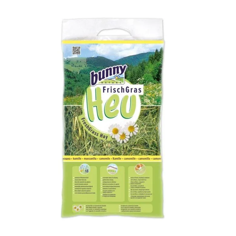 Bunny FrischGras Feno com Camomila para roedores